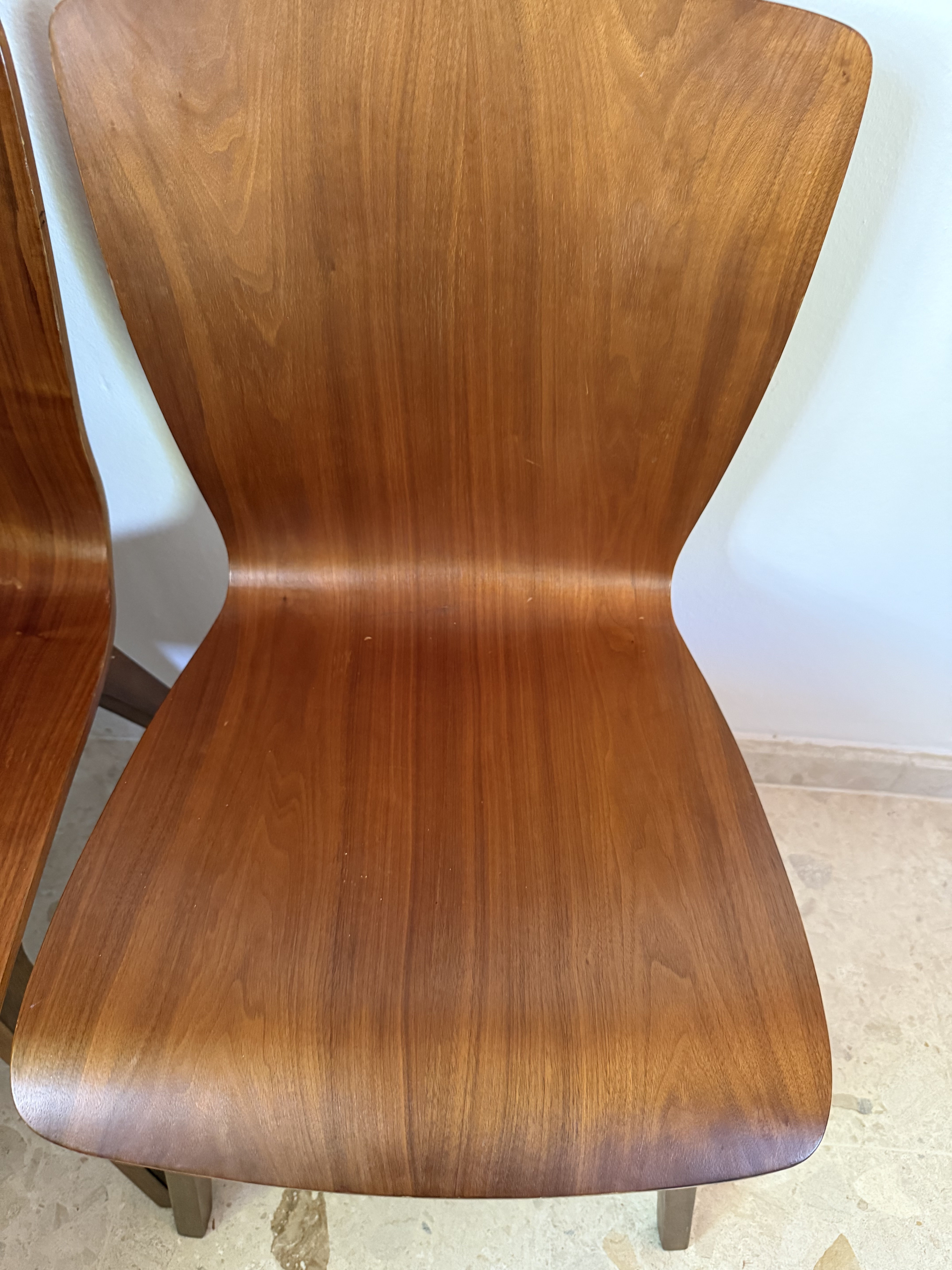 muebles y colchones - Juego de 4 sillas West Elm de madera — Como nuevas 7