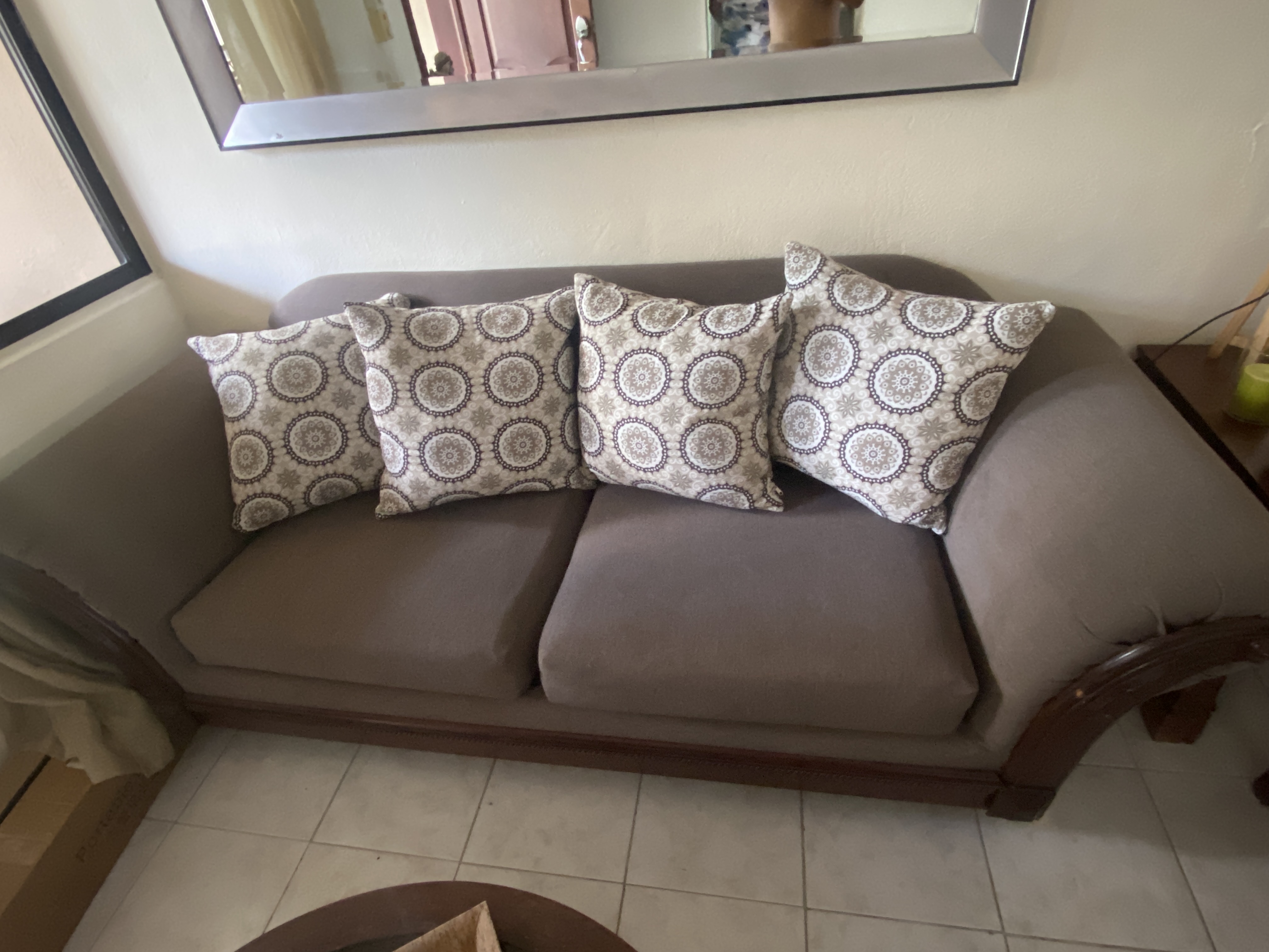 muebles y colchones - juego de muebles de 3 y 2 espacios en oferta.
 0