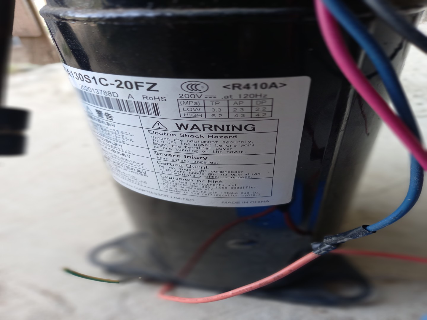equipos profesionales - Compresor  acondicionador de aire inverter de 220 voltios. 0