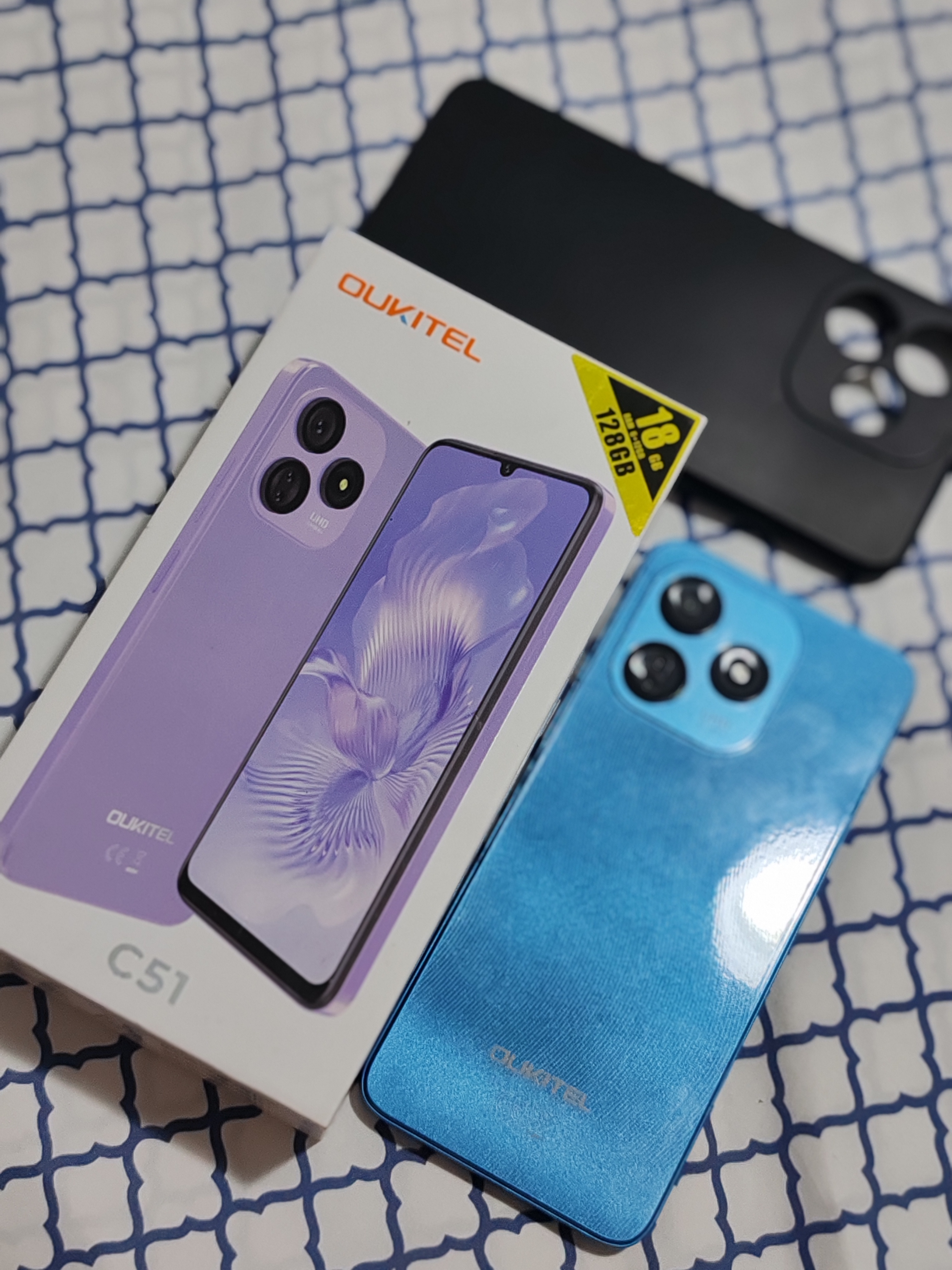 celulares y tabletas - Oukitel C51 Blue 128GB 18GB de Ram 0