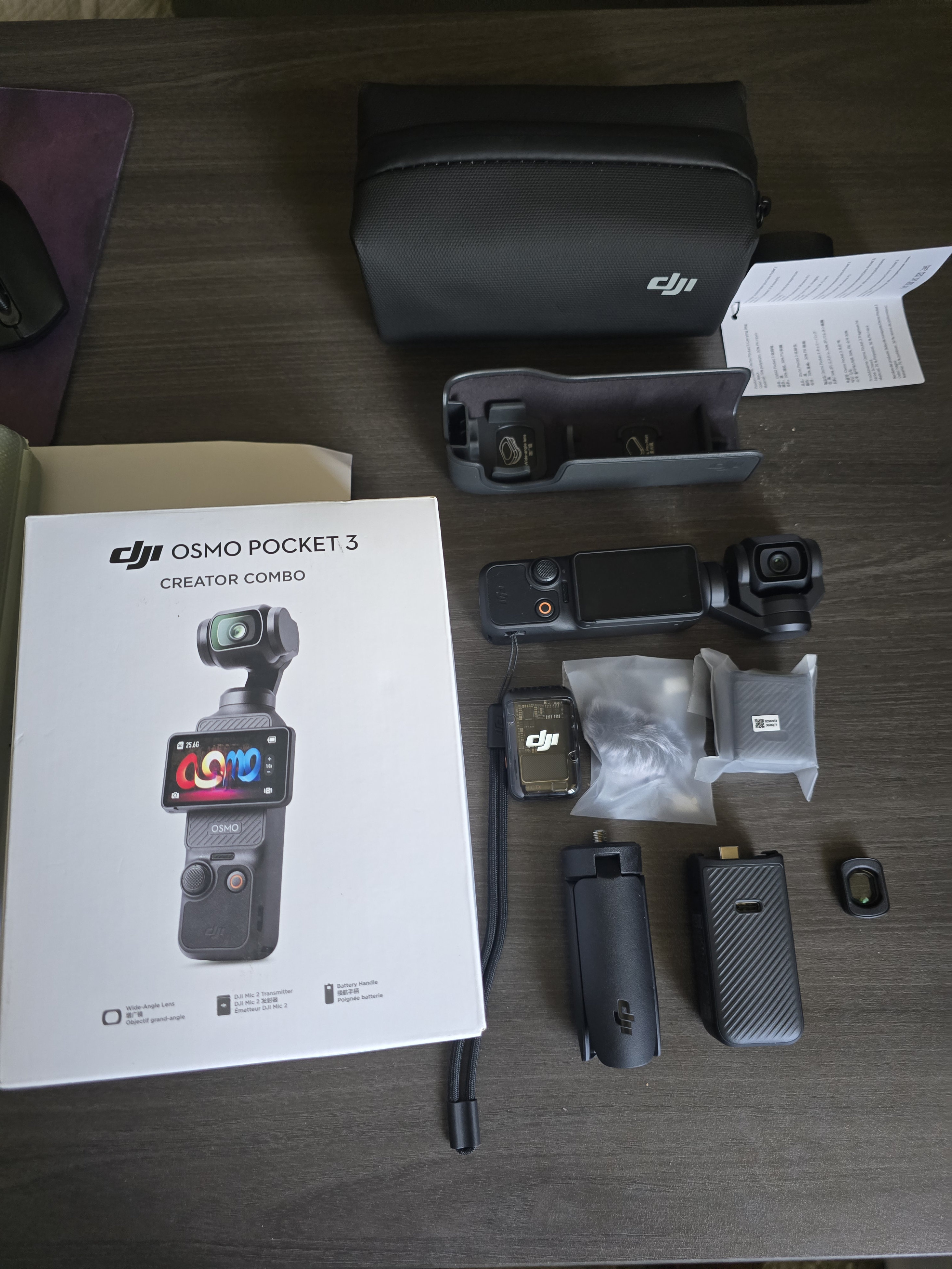 camaras y audio - Dji Osmo Pocket 3 Creator combo