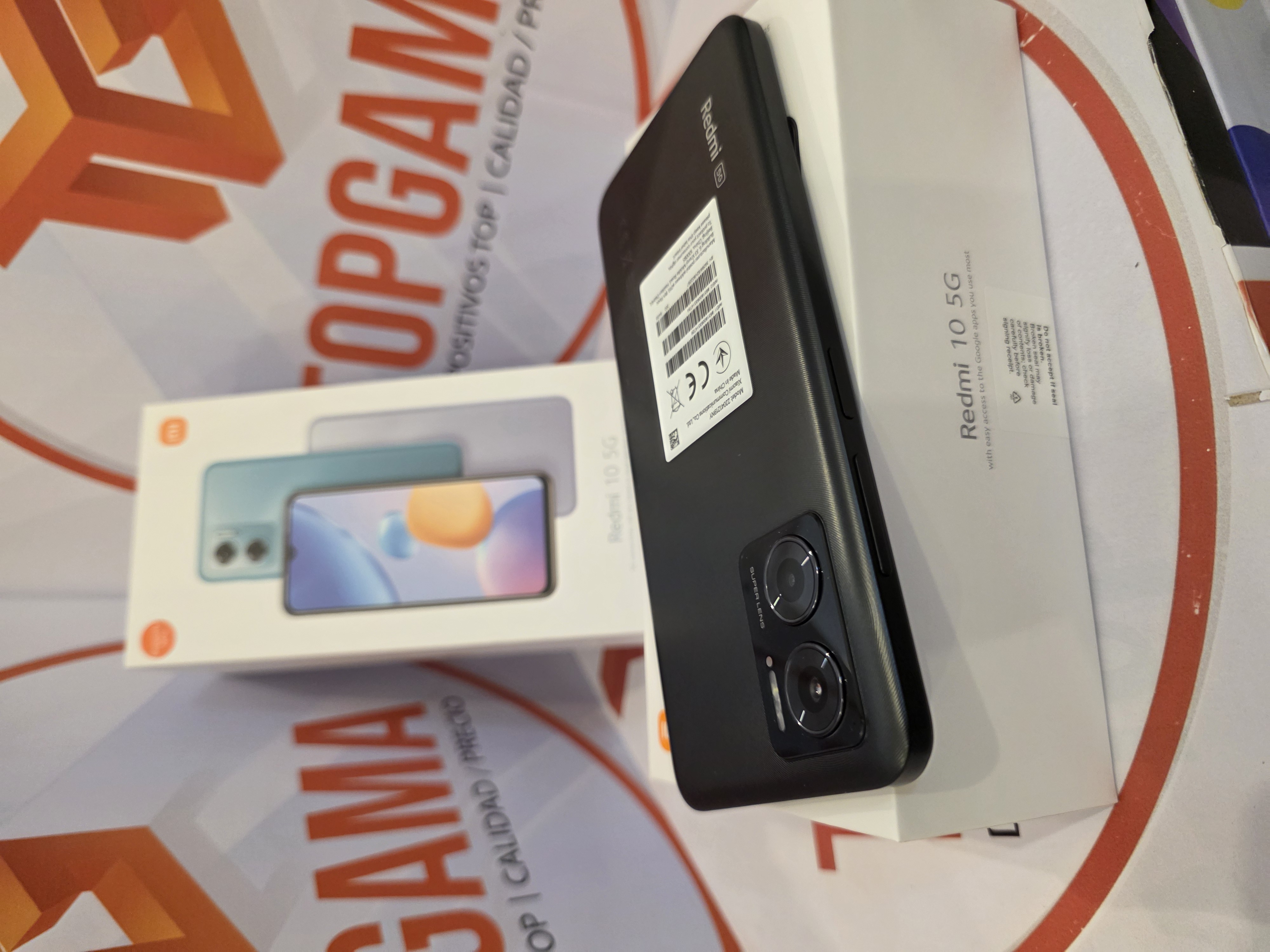 celulares y tabletas - REDMI 10 5G, 4GB RAM 64GB ROM 3