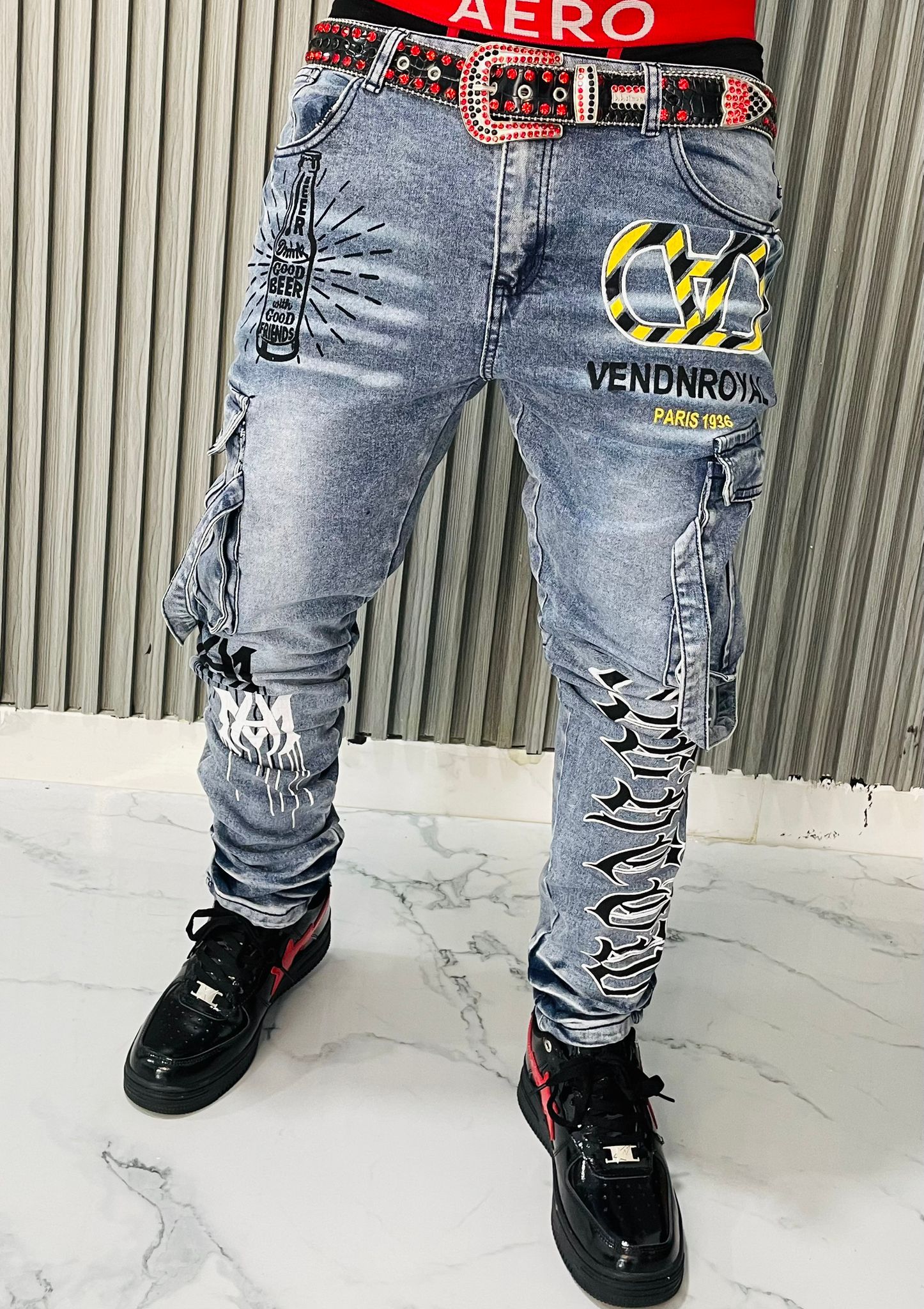ropa para hombre - Jeans para hombre talla 32 al 38, disponible para entrega inmediata,  2