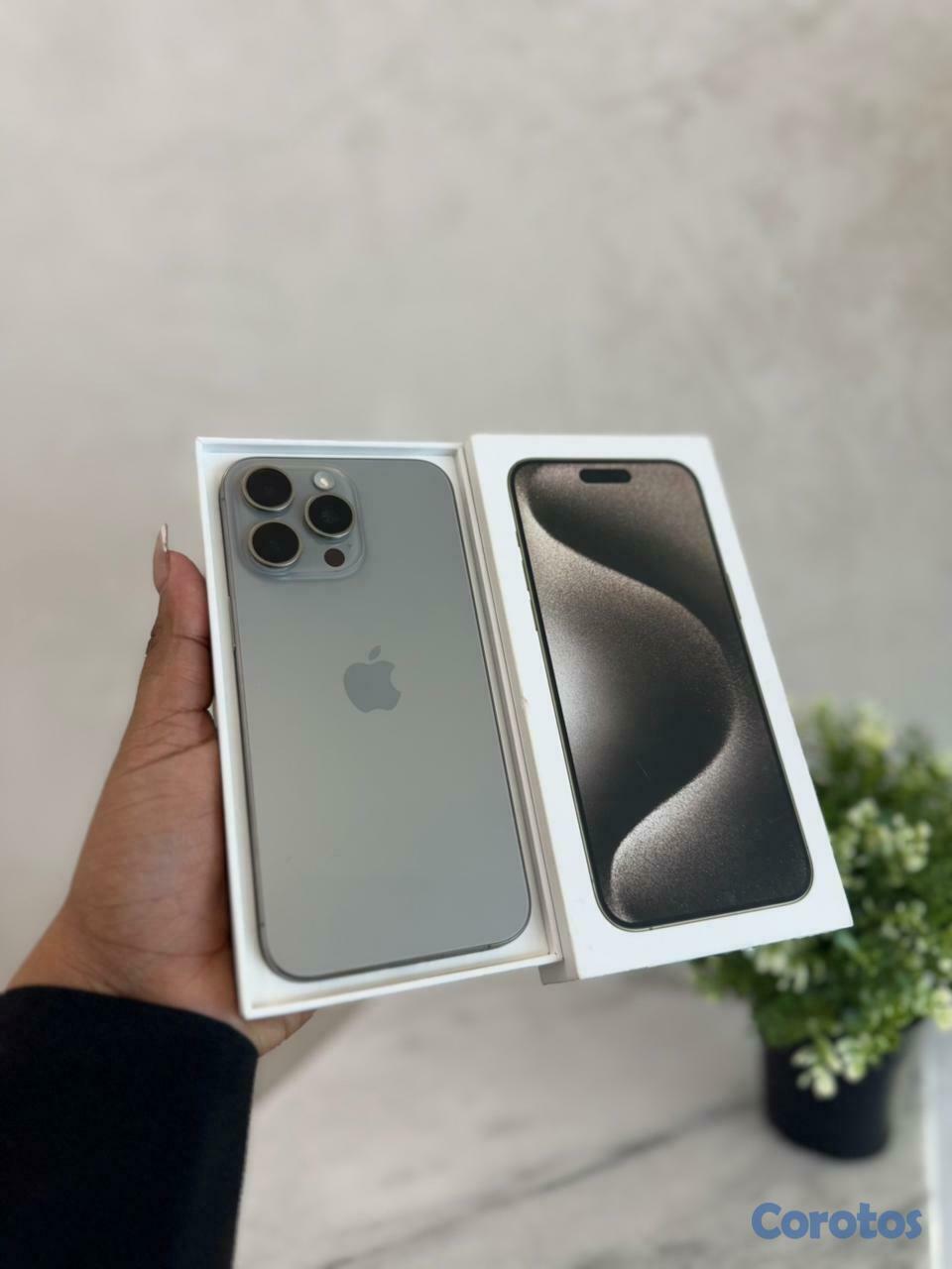 celulares y tabletas - IPHONE 15 PRO MAX 256GB EN CAJA  OFERTA FLASH 