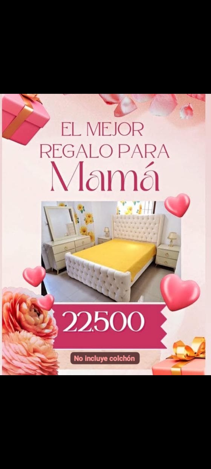 muebles y colchones - Juego de habitación el regalo perfecto para mamá  0
