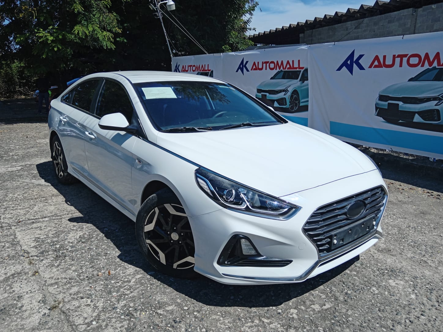 carros - HYUNDAI SONATA NEW RISE 2018 BLANCO 2