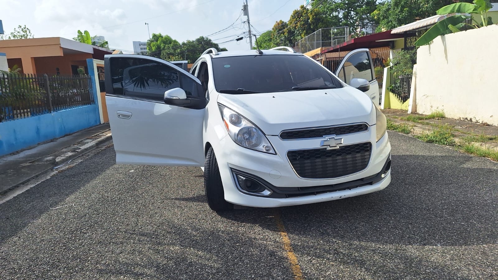 carros - Vendo Chevrolet spark 2014 LT nuevo sin detalles  4
