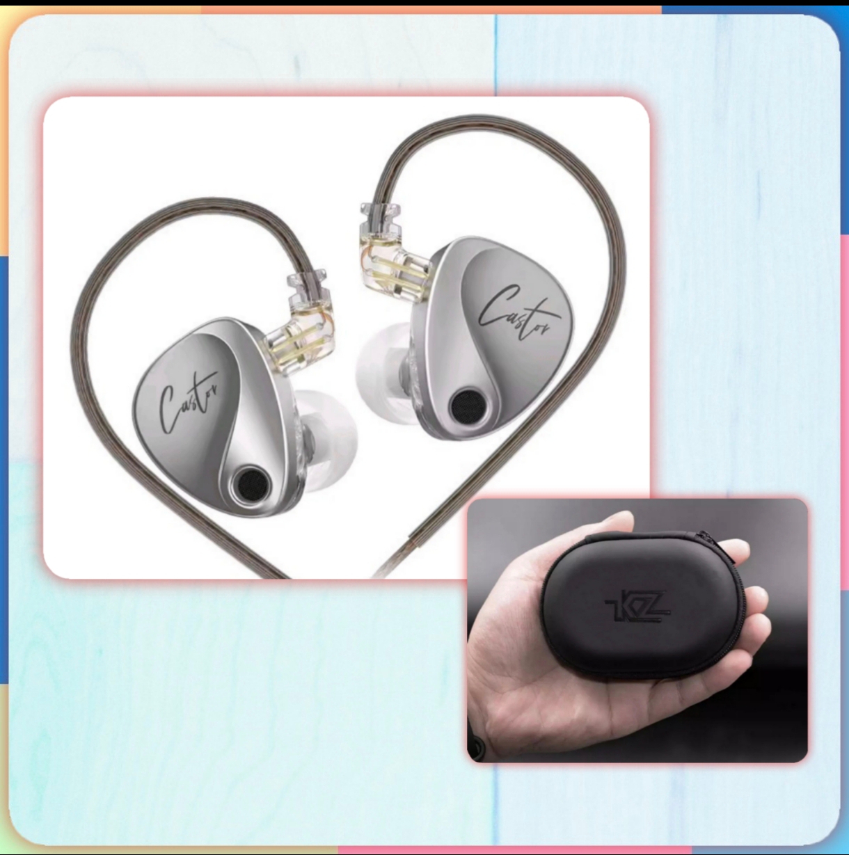 accesorios para electronica - KZ Castor / versión especial Harman EN OFERTA
 0