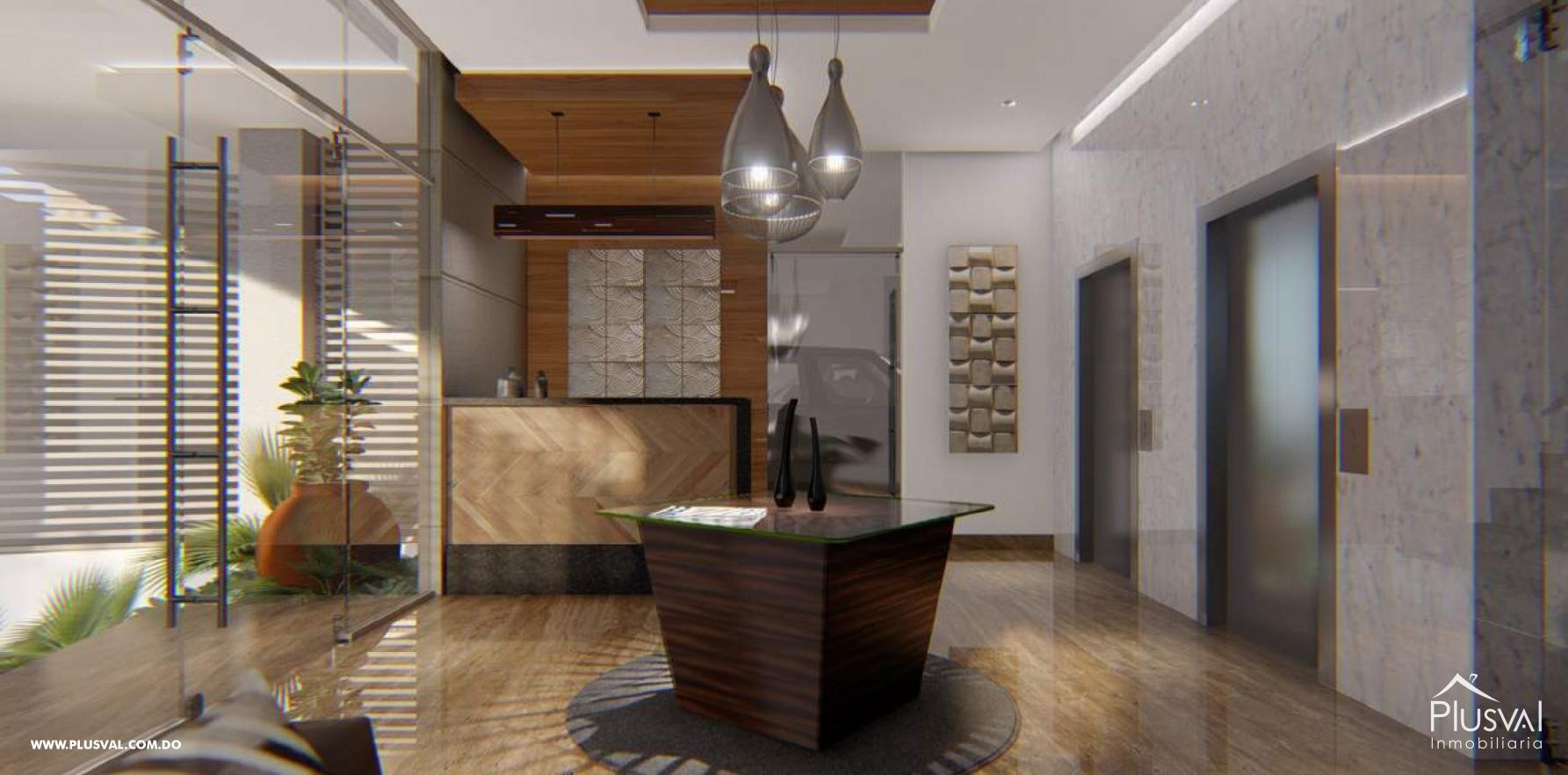 apartamentos - Apartamento en venta de 1 hab + estudio en Naco
Nuevo a estrenar, con 2 parqueos 7