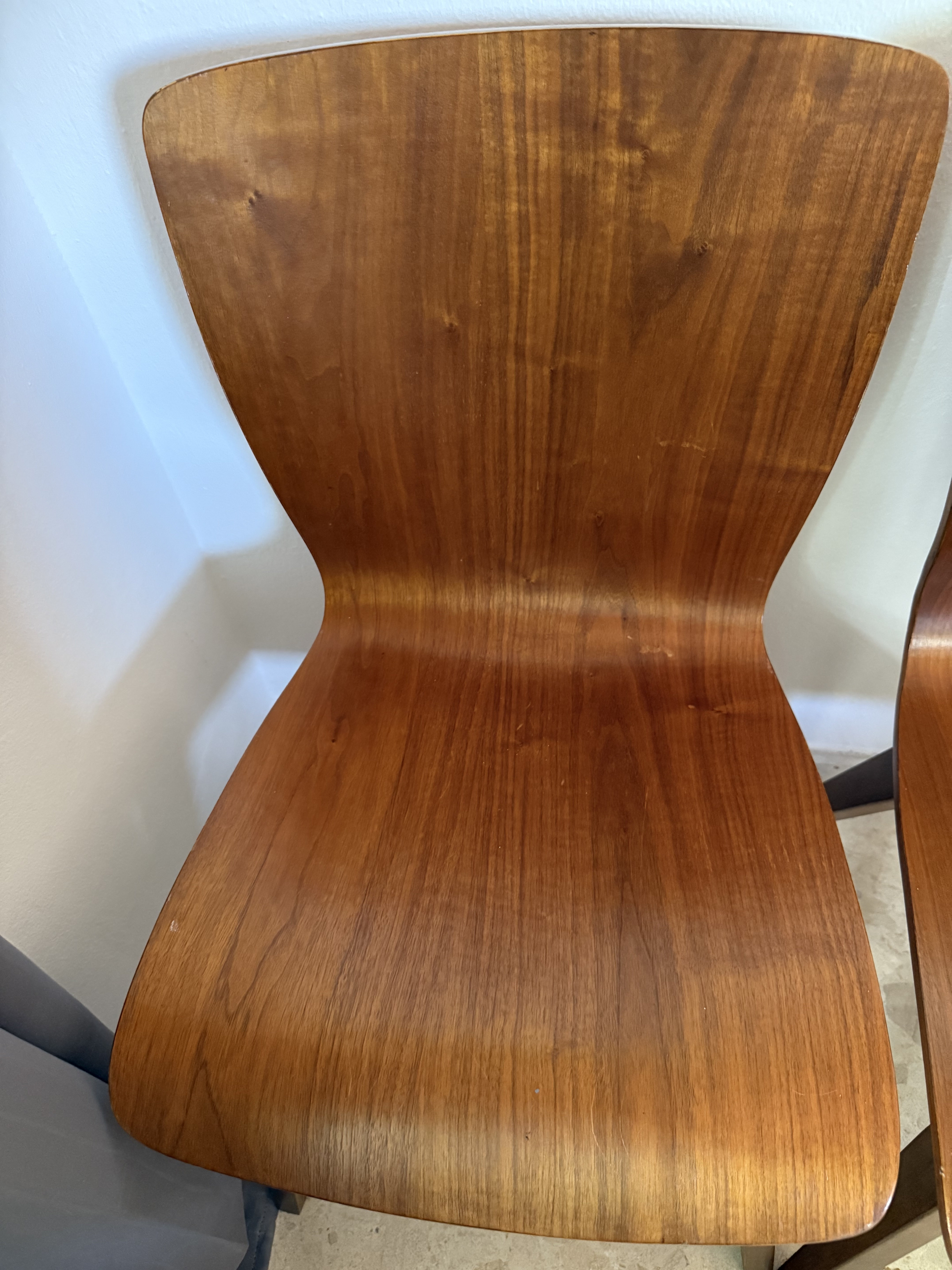 muebles y colchones - Juego de 4 sillas West Elm de madera — Como nuevas 8
