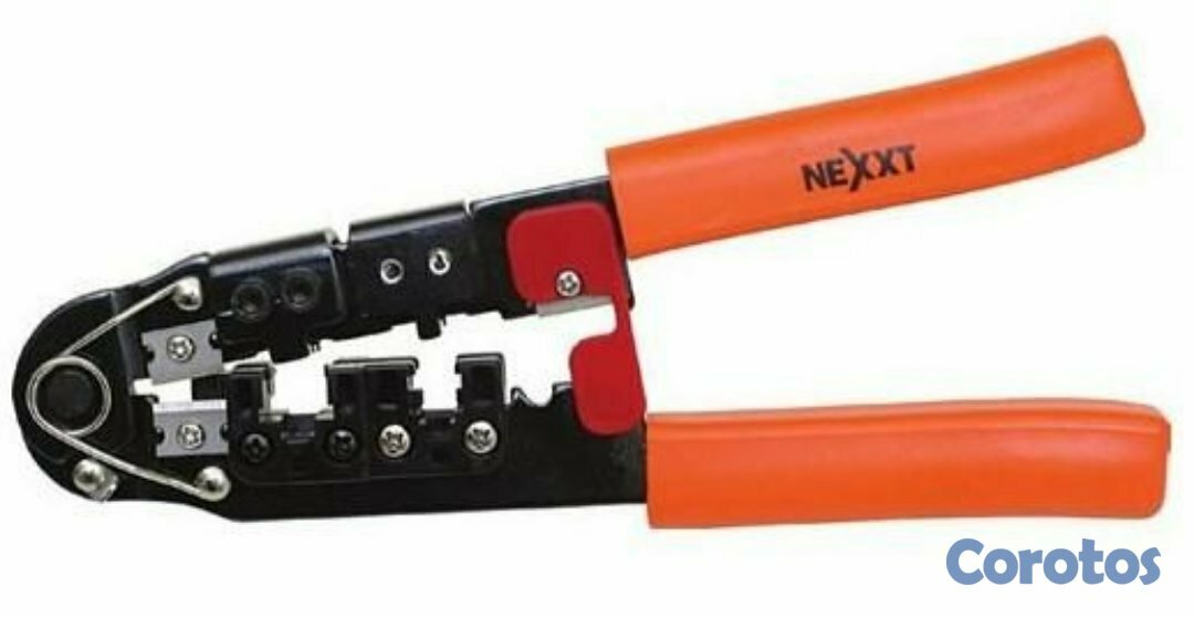 herramientas, jardines y exterior - CRIMPING TOOL NEXXT MODULAR P/CONECTORES 8P8C/RJ45, 6P6C/RJ12, 6P4C/RJ11 Y 6P2C,
