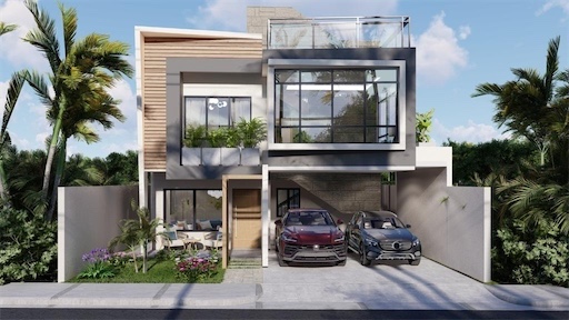 casas - Venta de casa lista en la autopista de san Isidro brisa oriental Santo Domingo  0