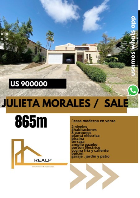 casas - Casa en Venta Julieta morales