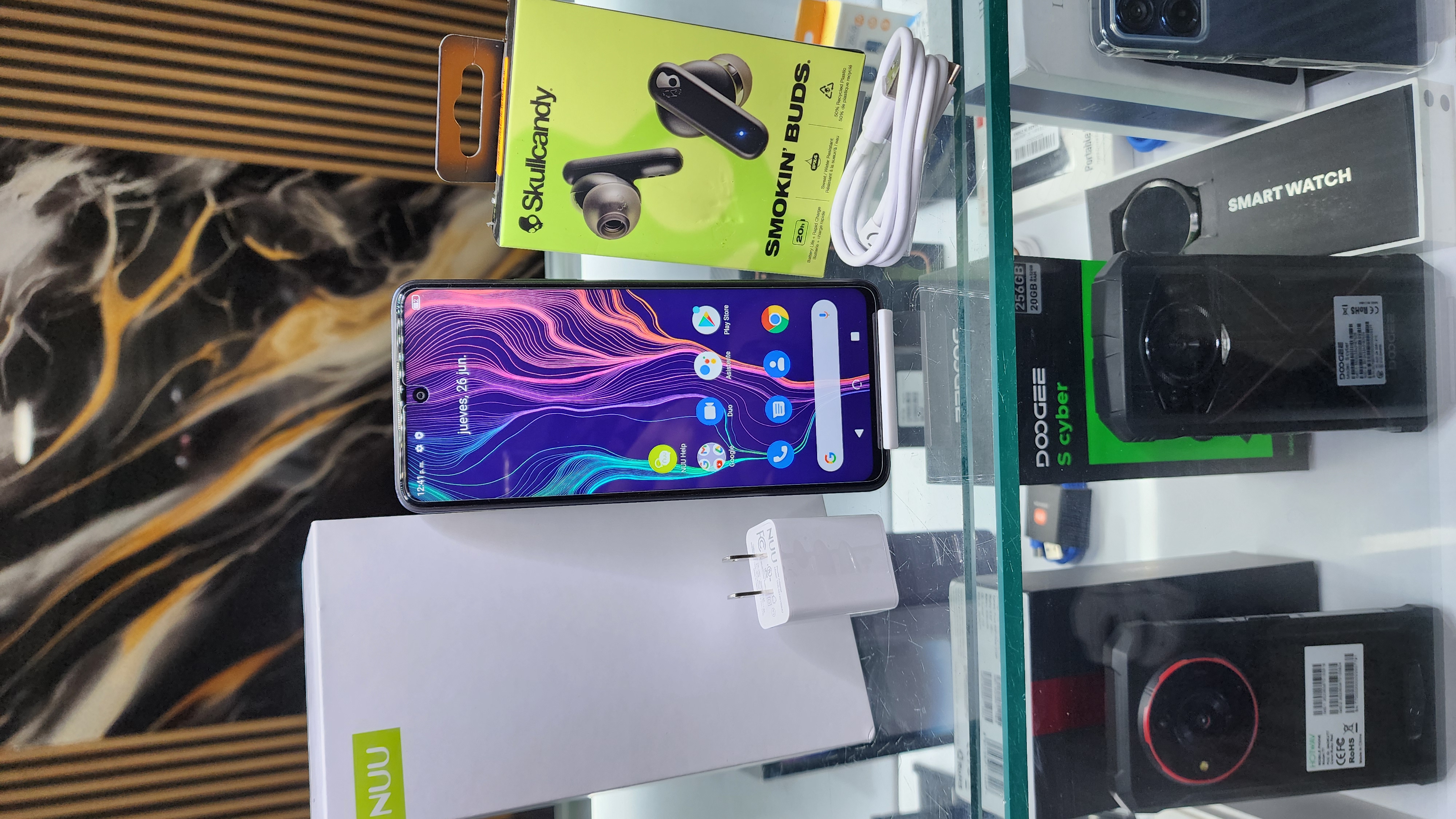 celulares y tabletas - 📱NUU Smartphone de 128GB + 4GB | Diseño Elegante |COMPLETO + Audífonos REGALO📱 3