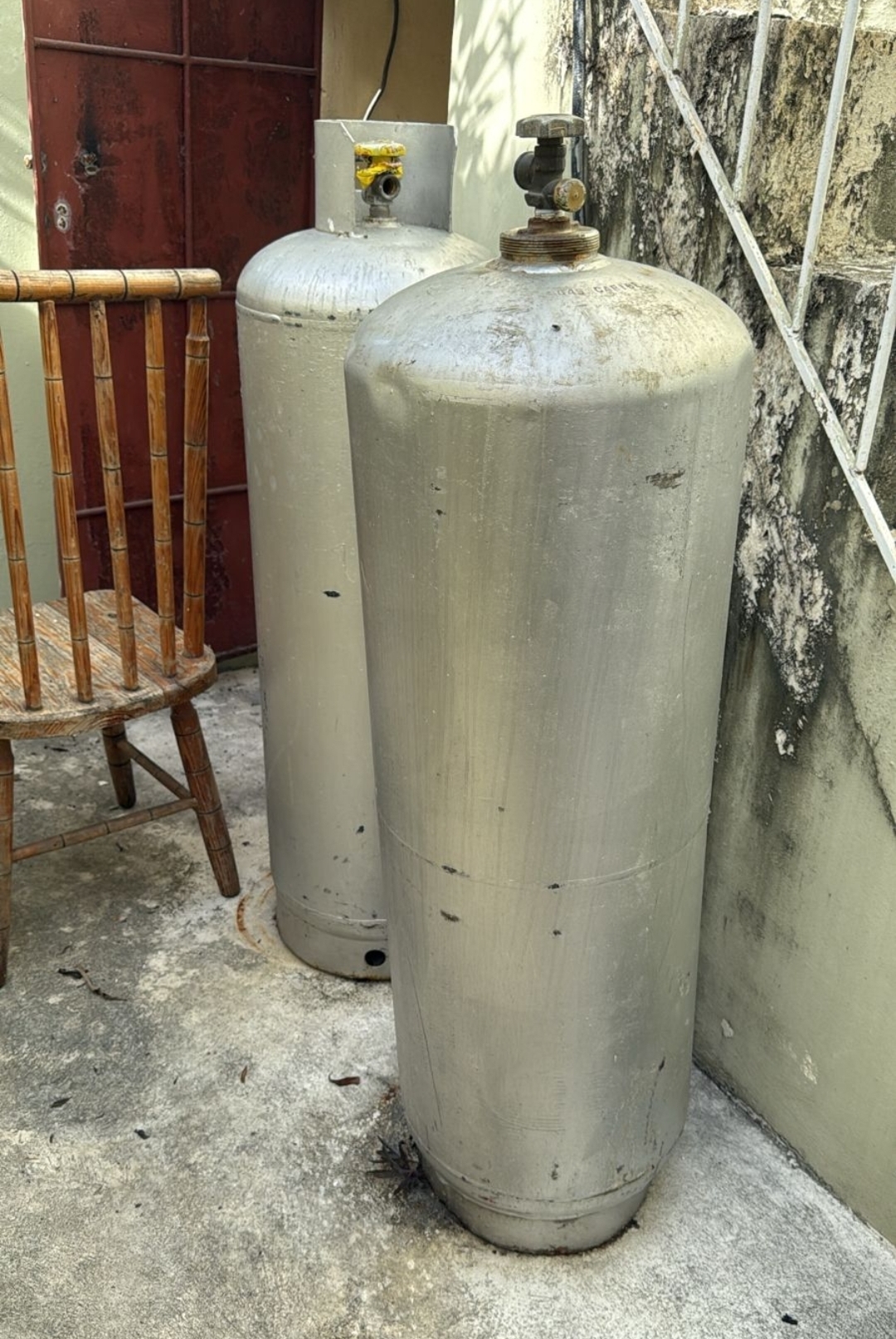 cocina - Tanques de Gas de 100, con gas incluido
