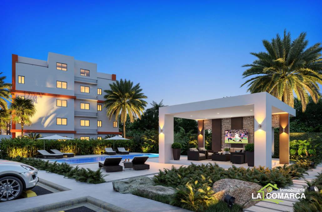 apartamentos - Nuevo Residencial Urbano en Carretera Las Palomas, Licey Santiago. 3
