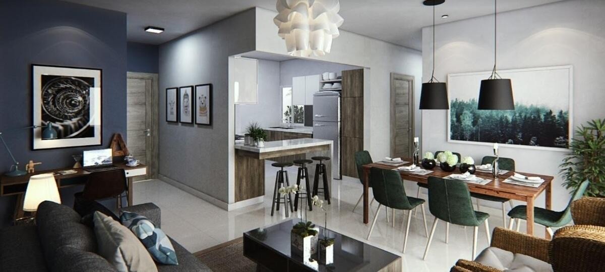 apartamentos - Venta de proyecto Colinas  de Arroyo #24-671 tres dormitorios, áreas sociales.

