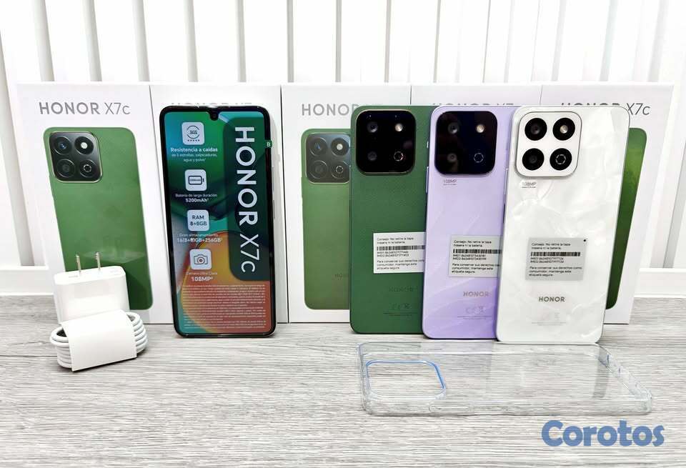 celulares y tabletas - HONOR X7C DE 256 Y 16GB RAM NUEVO DE CAJA