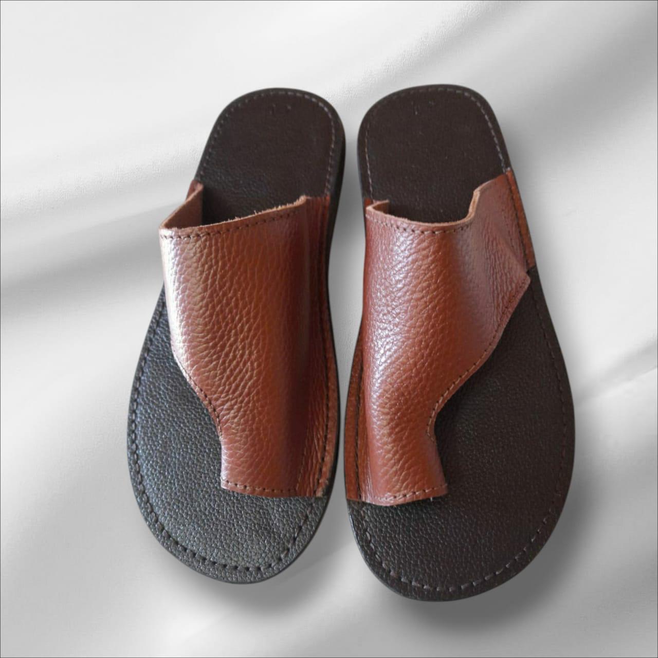 zapatos para hombre - Sandalias en piel para hombres  2