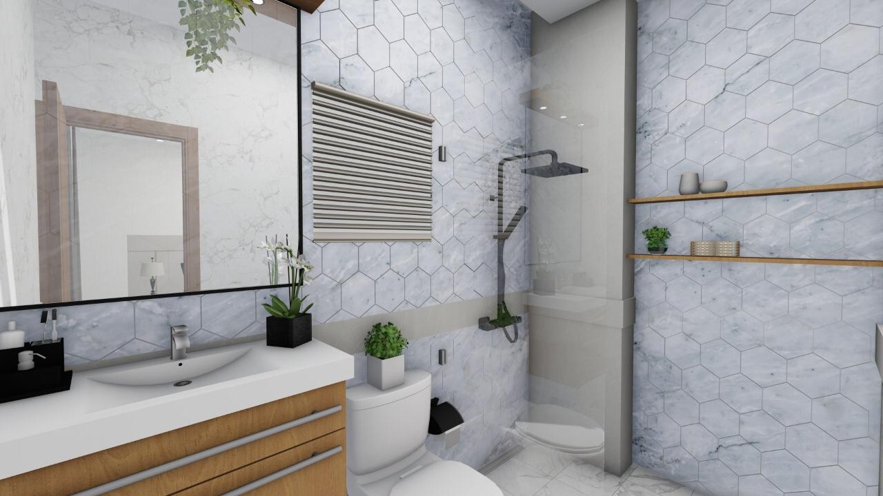 apartamentos - Apartamentos en venta ubicados en Torre en Villa Maria, Santiago. 5