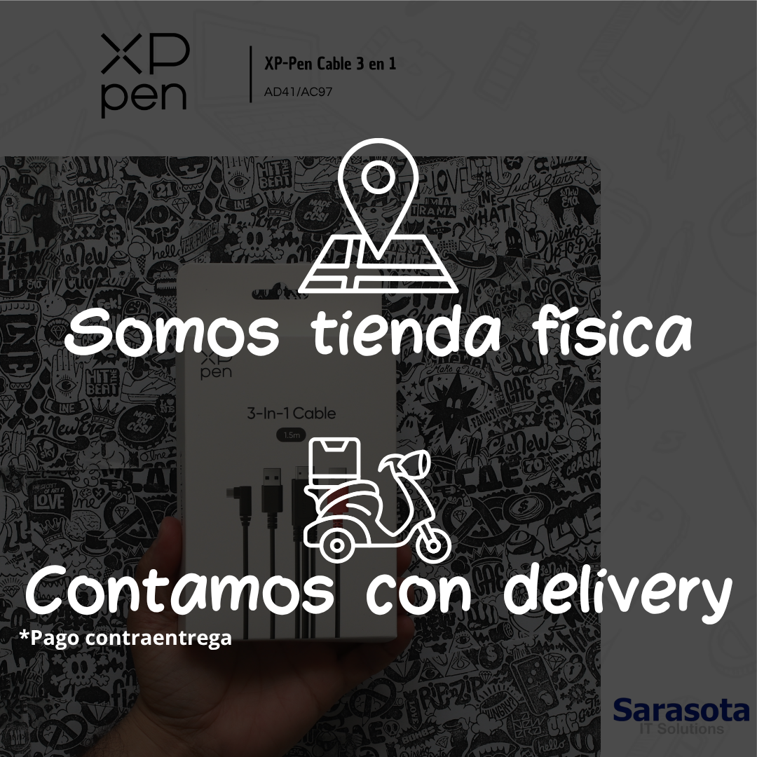 accesorios para electronica - XP-Pen Cable 3 en 1  1