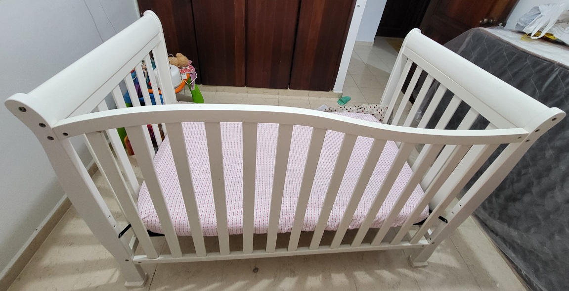 muebles - Cuna | Cama blanca  1