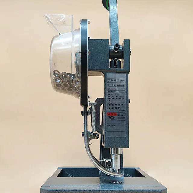 otros electronicos - ponchadora semiautomática para ojales 