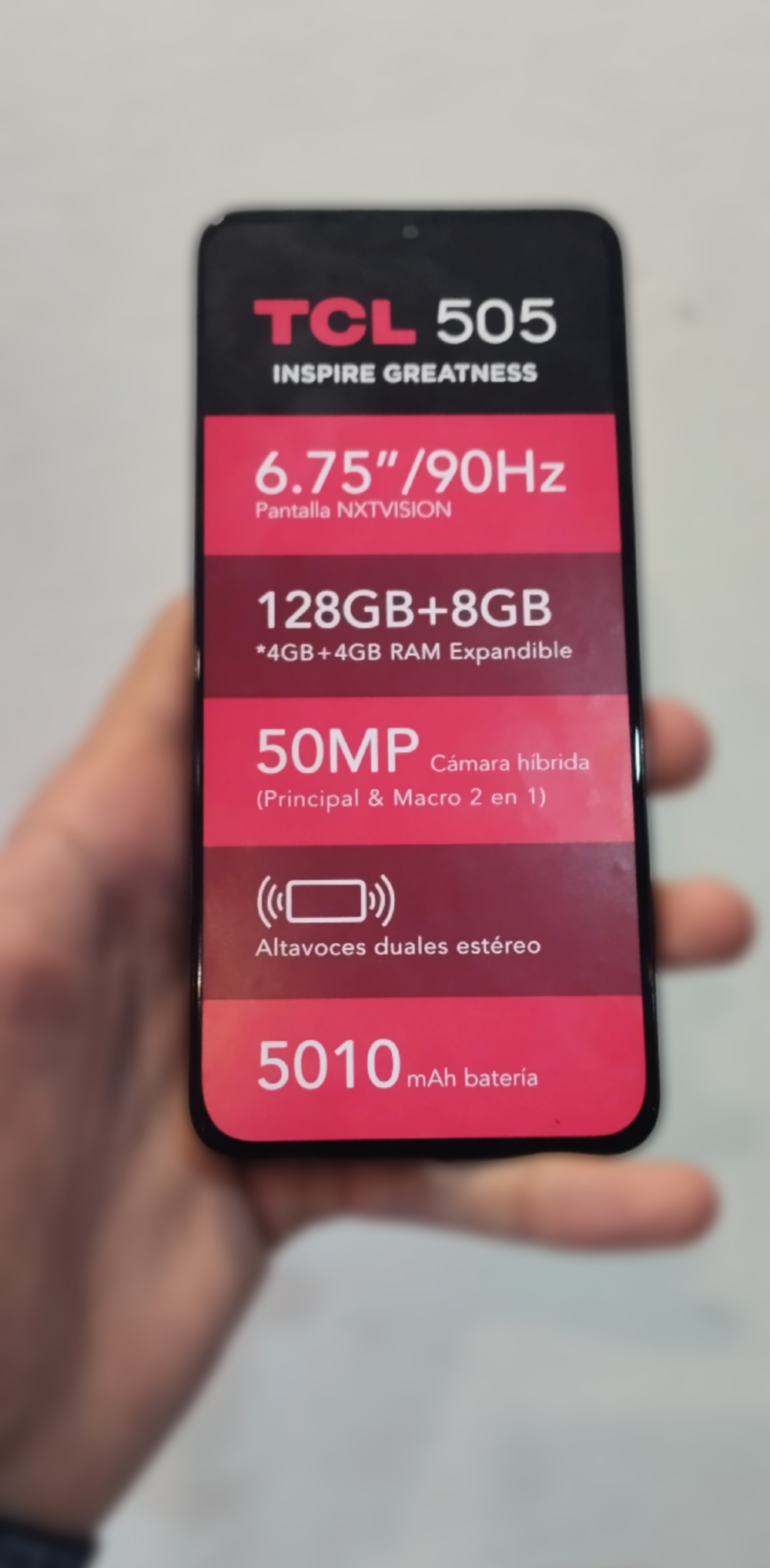 celulares y tabletas - 📱 ¡VENDO TCL 505 NUEVO DE PAQUETE!🔥 2