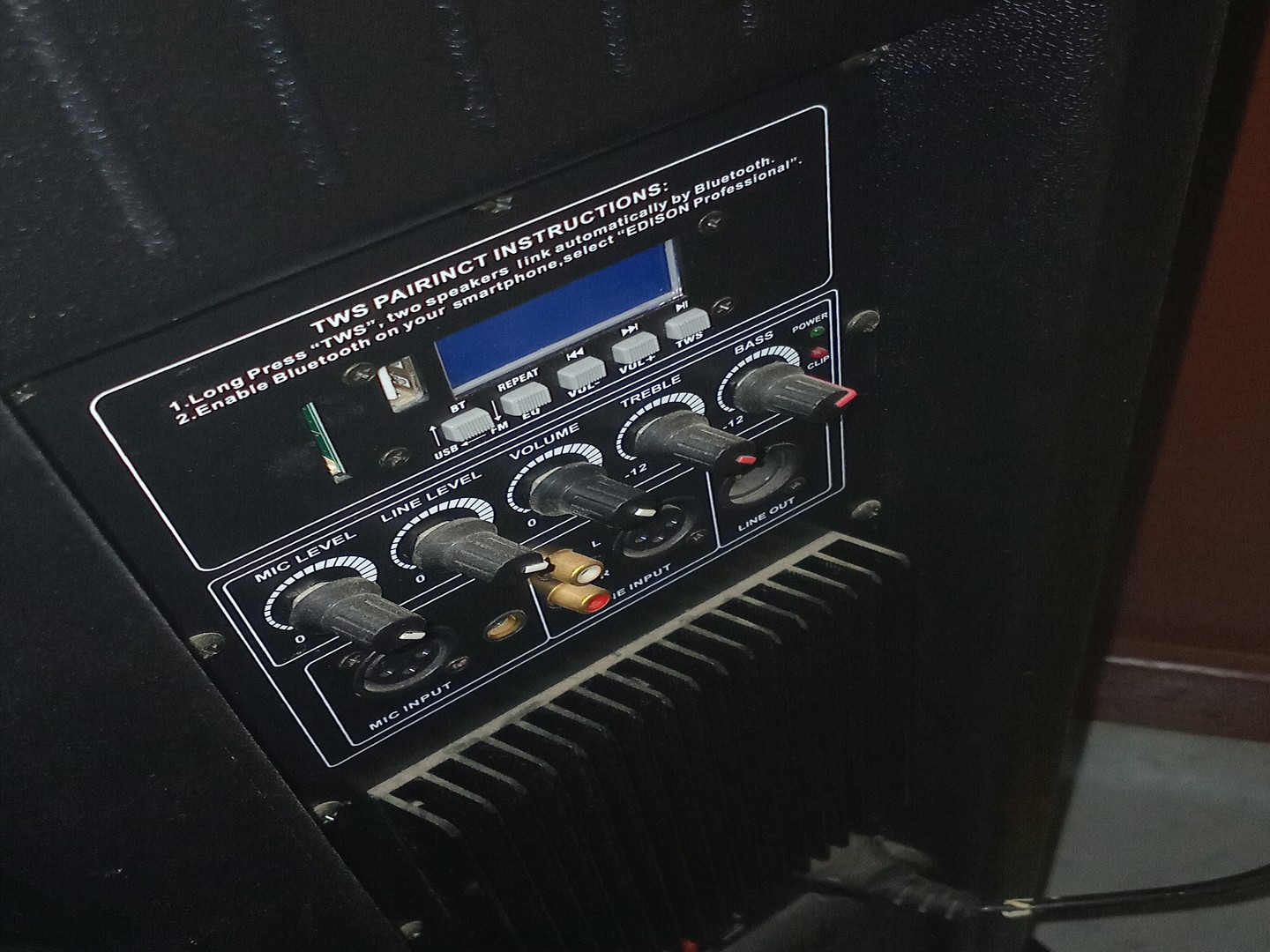 otros electronicos - Bocina Edison 6500 W, Bluetooh, Audio video 1