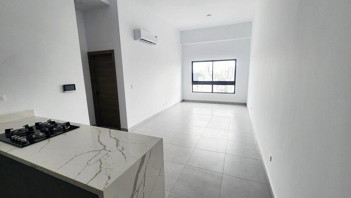 apartamentos - En alquiler apartamento de 1 habitación en torre con área social en Naco, DN 3