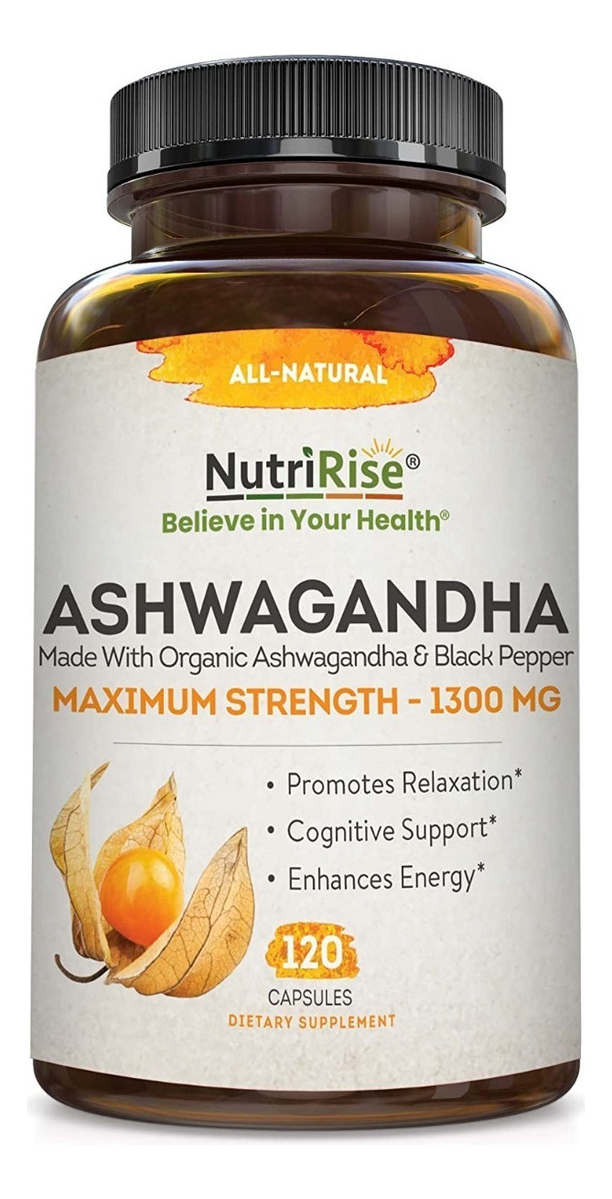 Salud y Equipamiento Médico - Ashwagandha 1300 Mg Hecho Con Polvo De Raiz De Ashwagandha 0