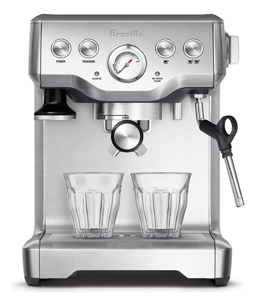 Salud y Equipamiento Médico - Cafetera Breville  Espresso Bes840xl Espumador Leche 1650 W 5