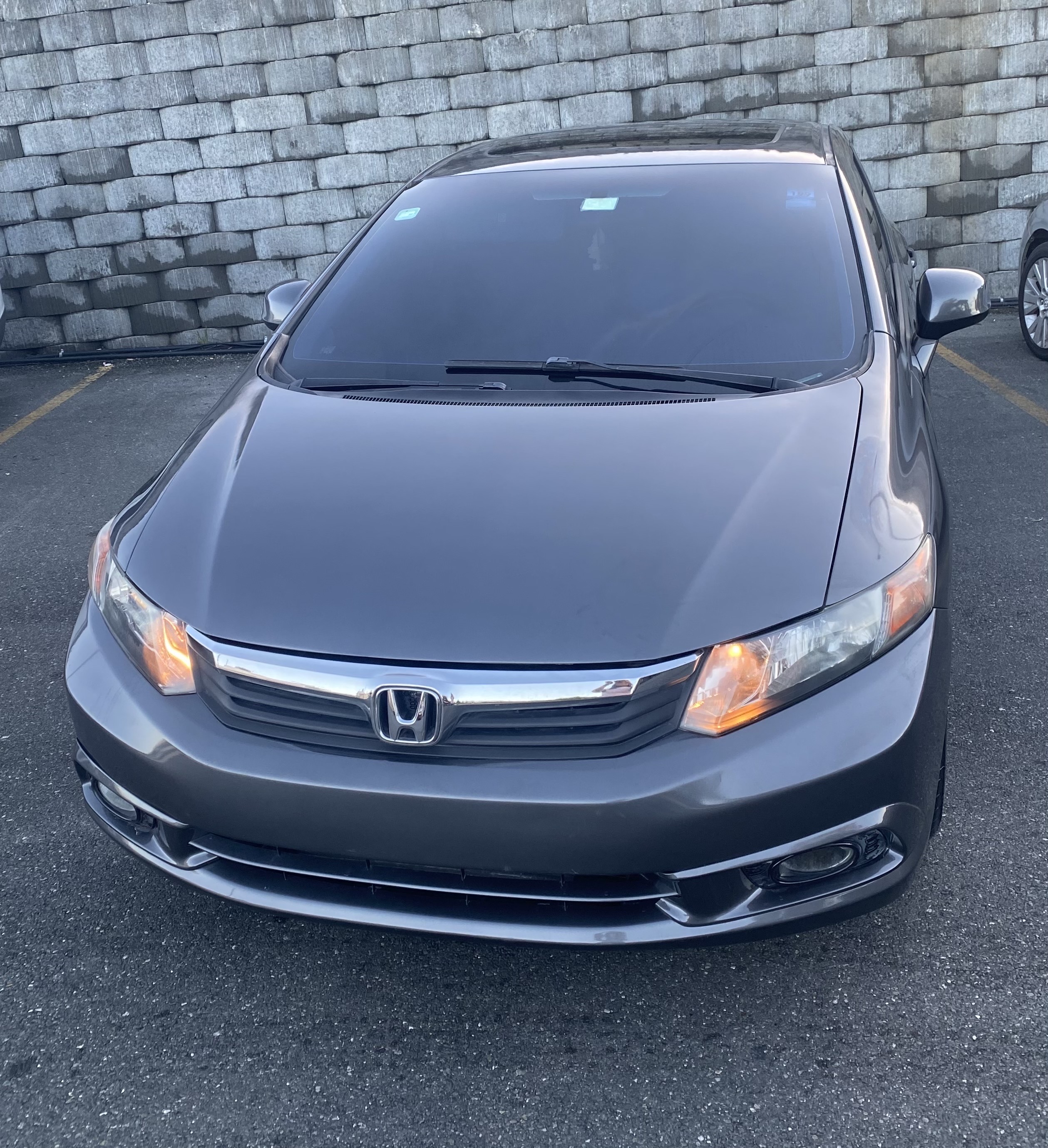 carros - Vendo Honda Civic EX 2012 en excelentes condiciones, única dueña en el país.