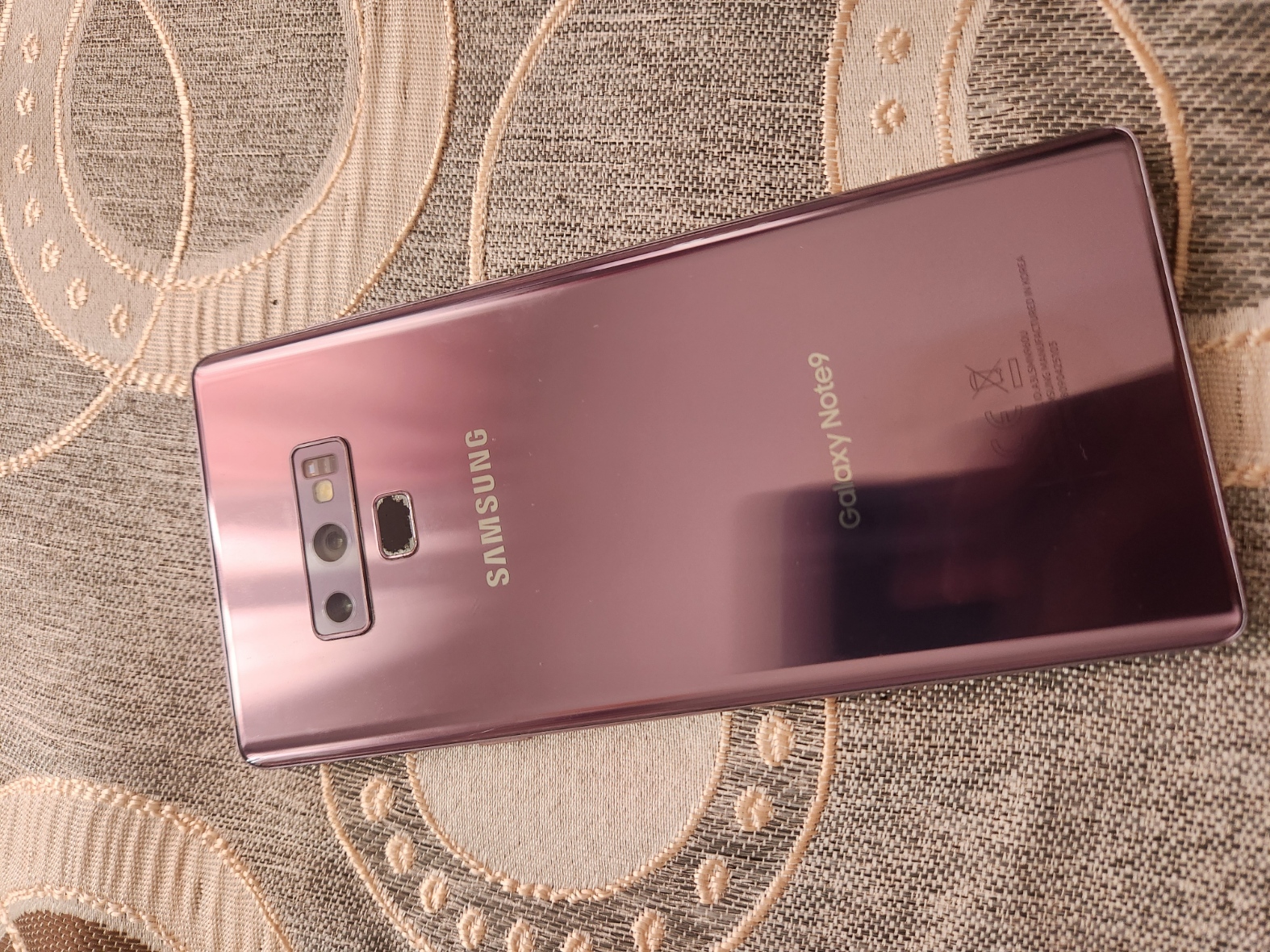 celulares y tabletas - Samsung Galaxy Note9 para reparar 0