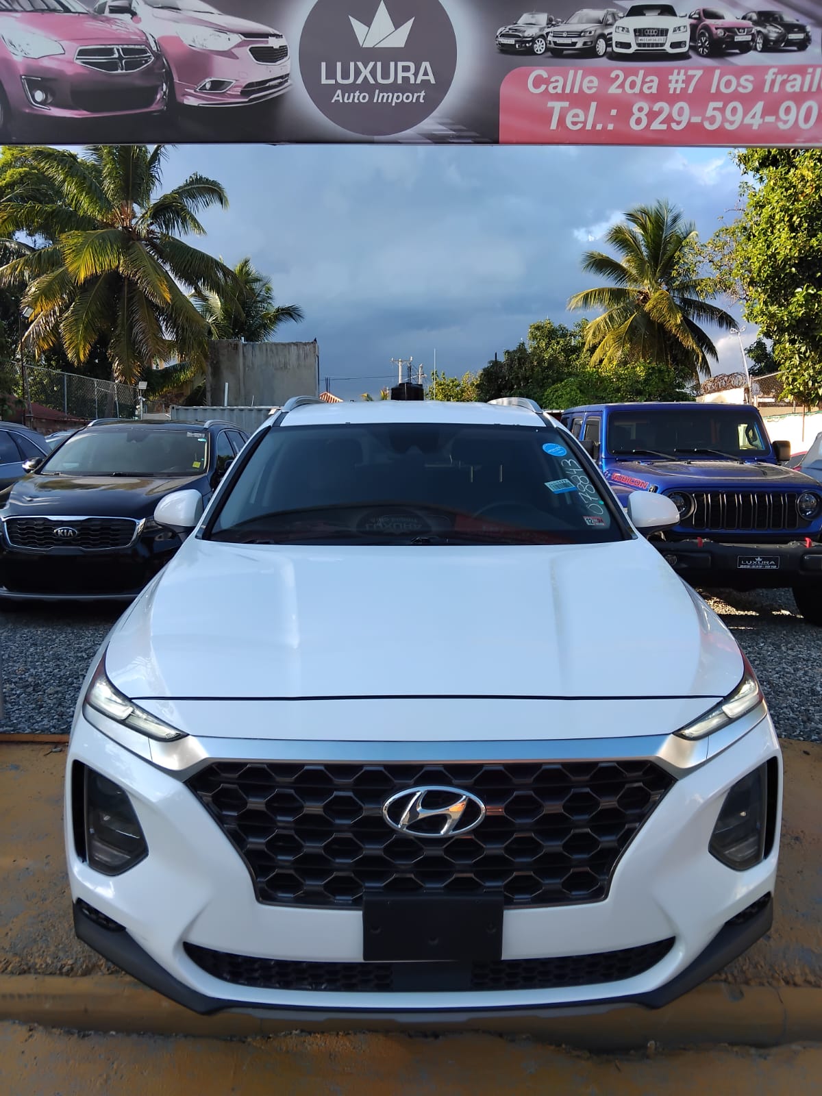 jeepetas y camionetas - ¡Hyundai Santa Fe 2019 en excelente estado! 1