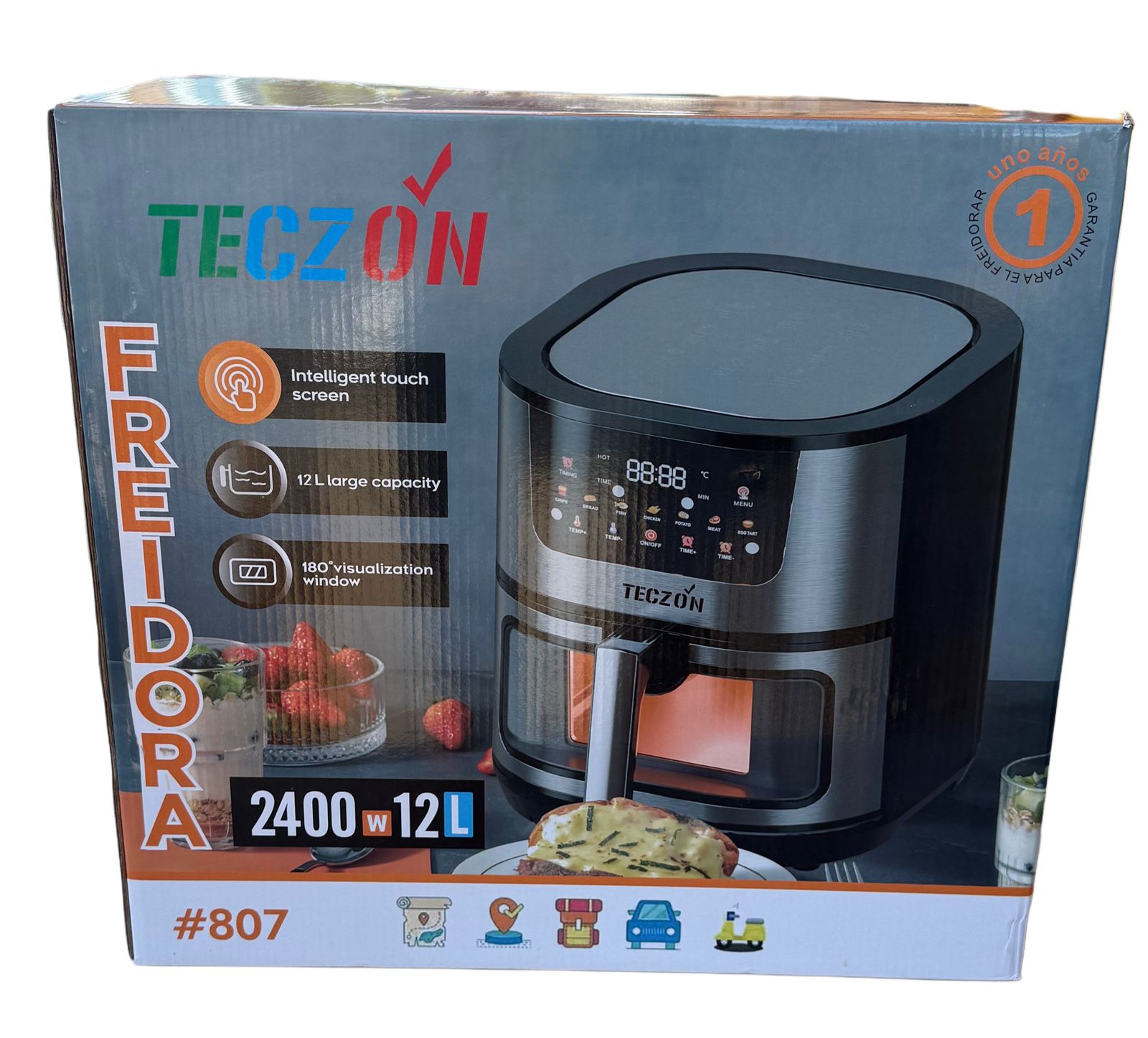 electrodomesticos - Freidora o Air Fryer de 12 litros 3