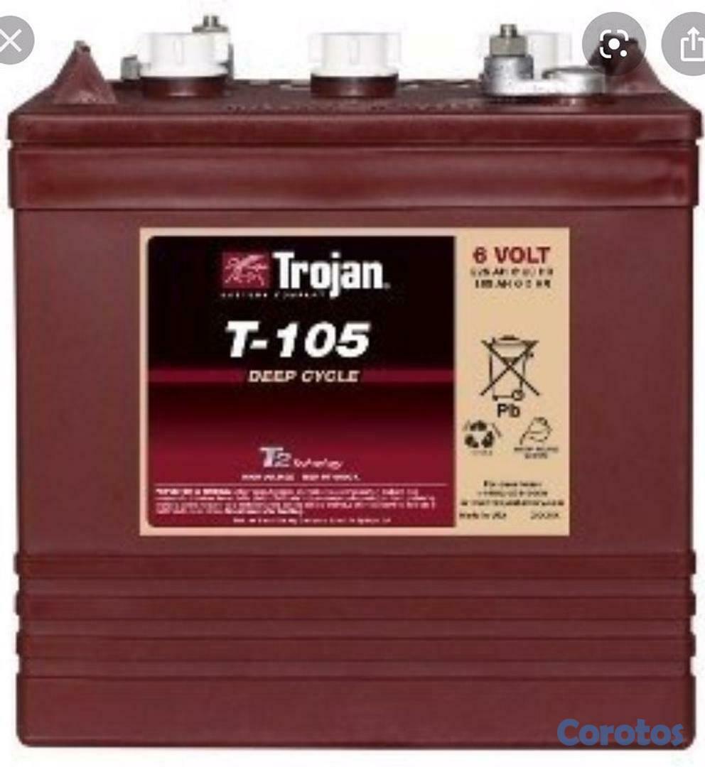 plantas e inversores - Baterías trojan rojas especiales  2