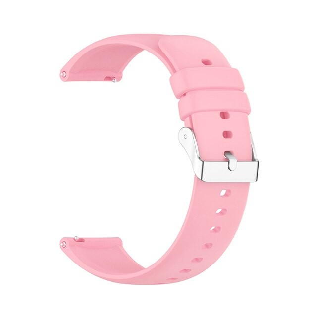 accesorios para electronica - Correa de silicona de 20mm 22mm para reloj inteligente 2