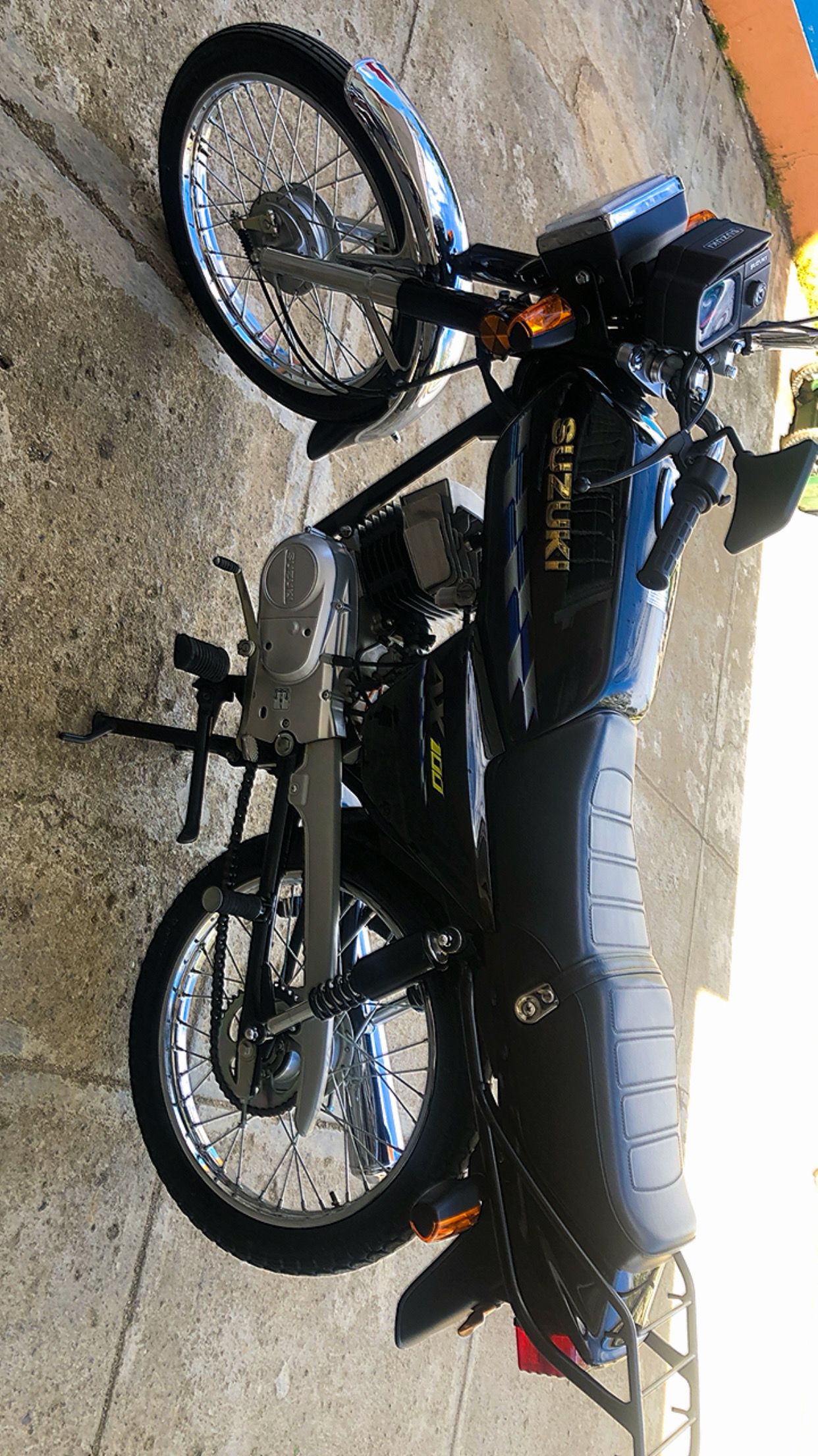 motores y pasolas - Vendo este ax Suzuki 100  0