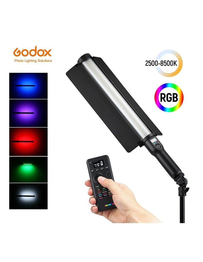 accesorios para electronica - Lampara de mano rgb recargable. 1