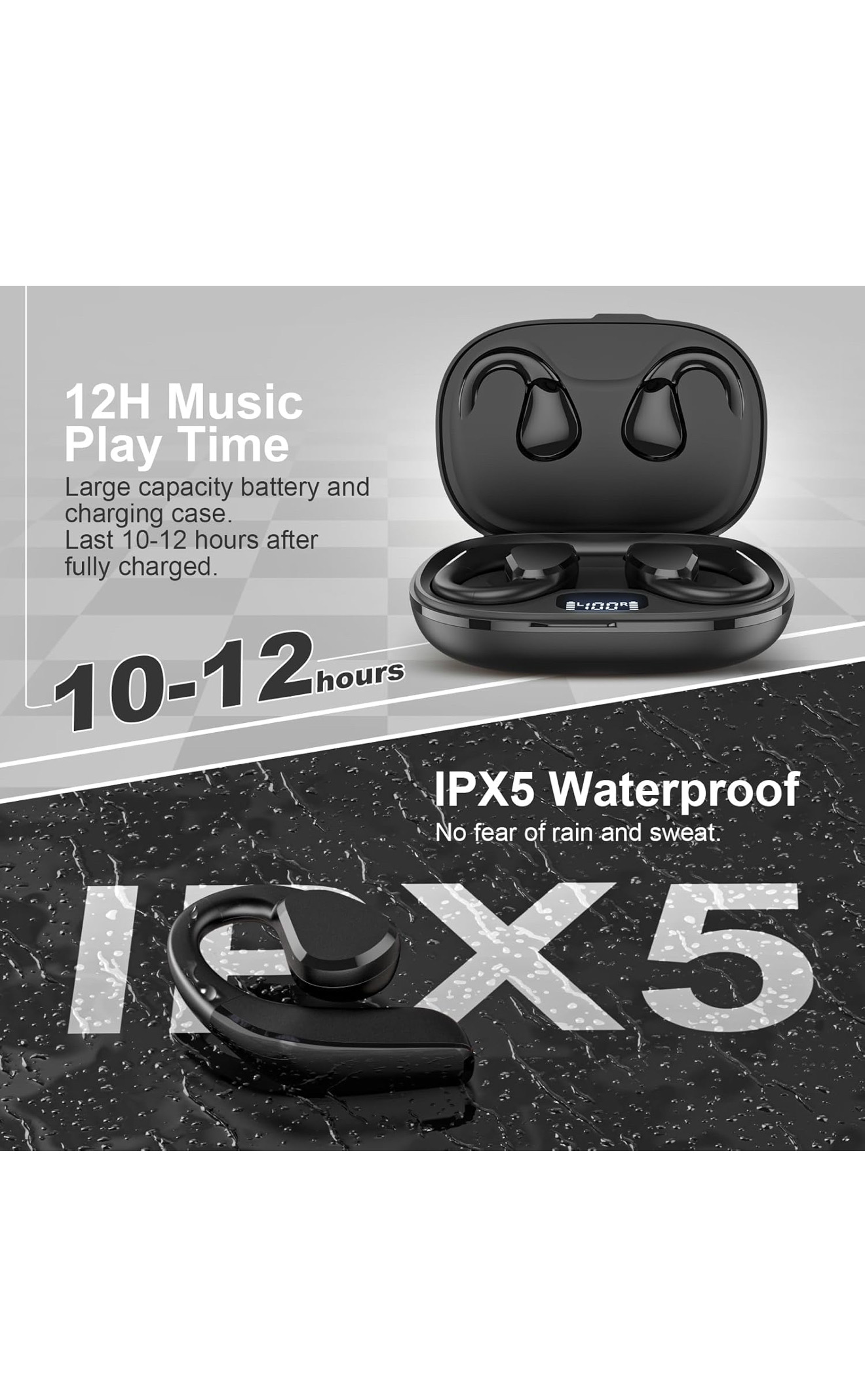 camaras y audio - TTQ Open Ear Headphones 1