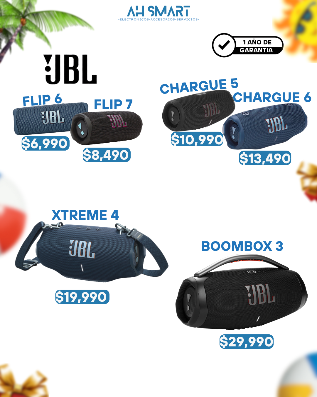 camaras y audio - JBL Flip 6, Chargue 5, Xtreme 4, Boombox 3 Nuevas 0