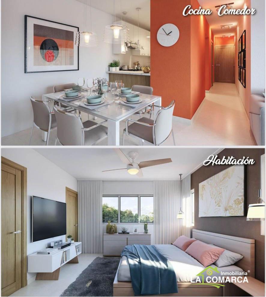 apartamentos - Nuevo Residencial Urbano en Carretera Las Palomas, Licey Santiago. 5