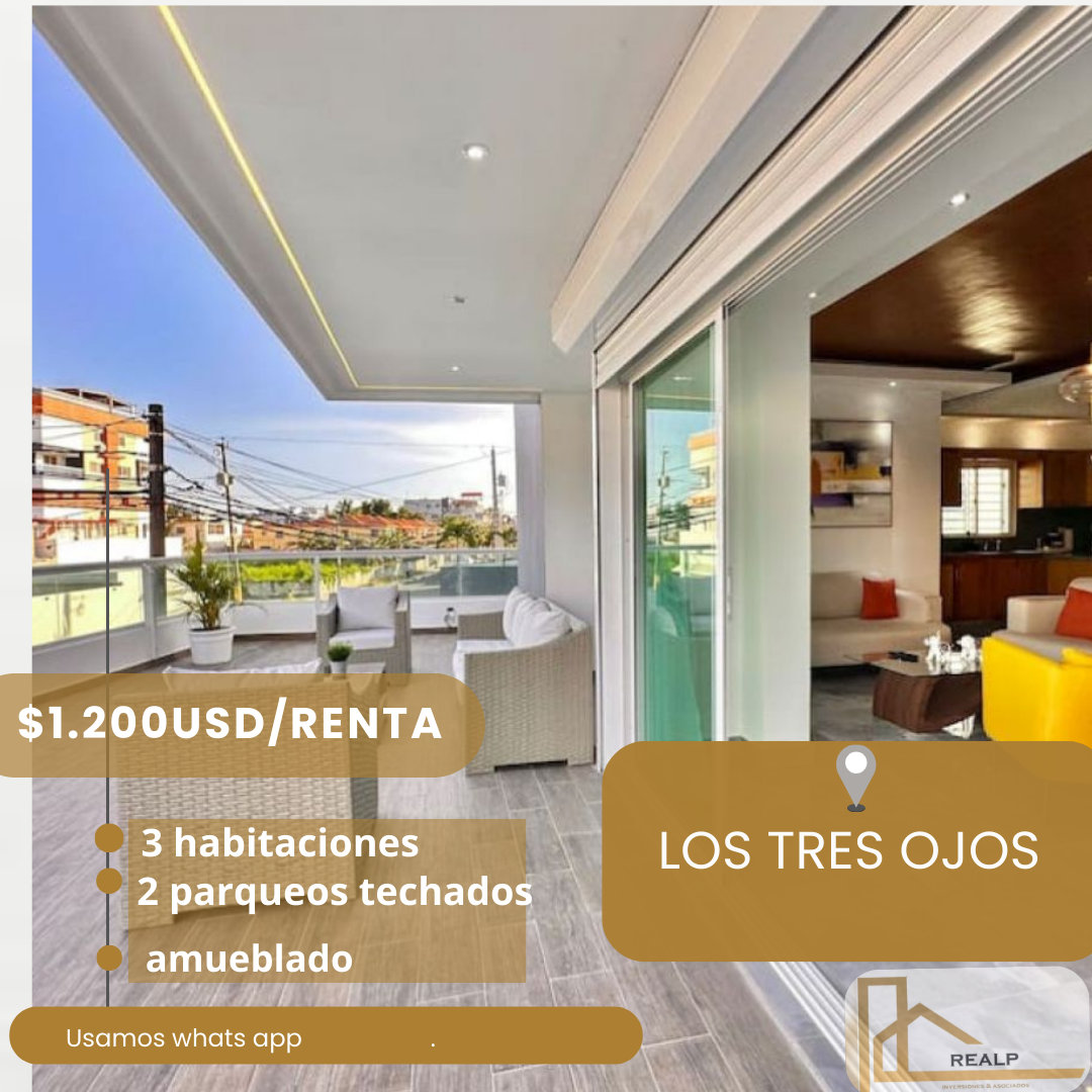 apartamentos - apartamento amueblado 