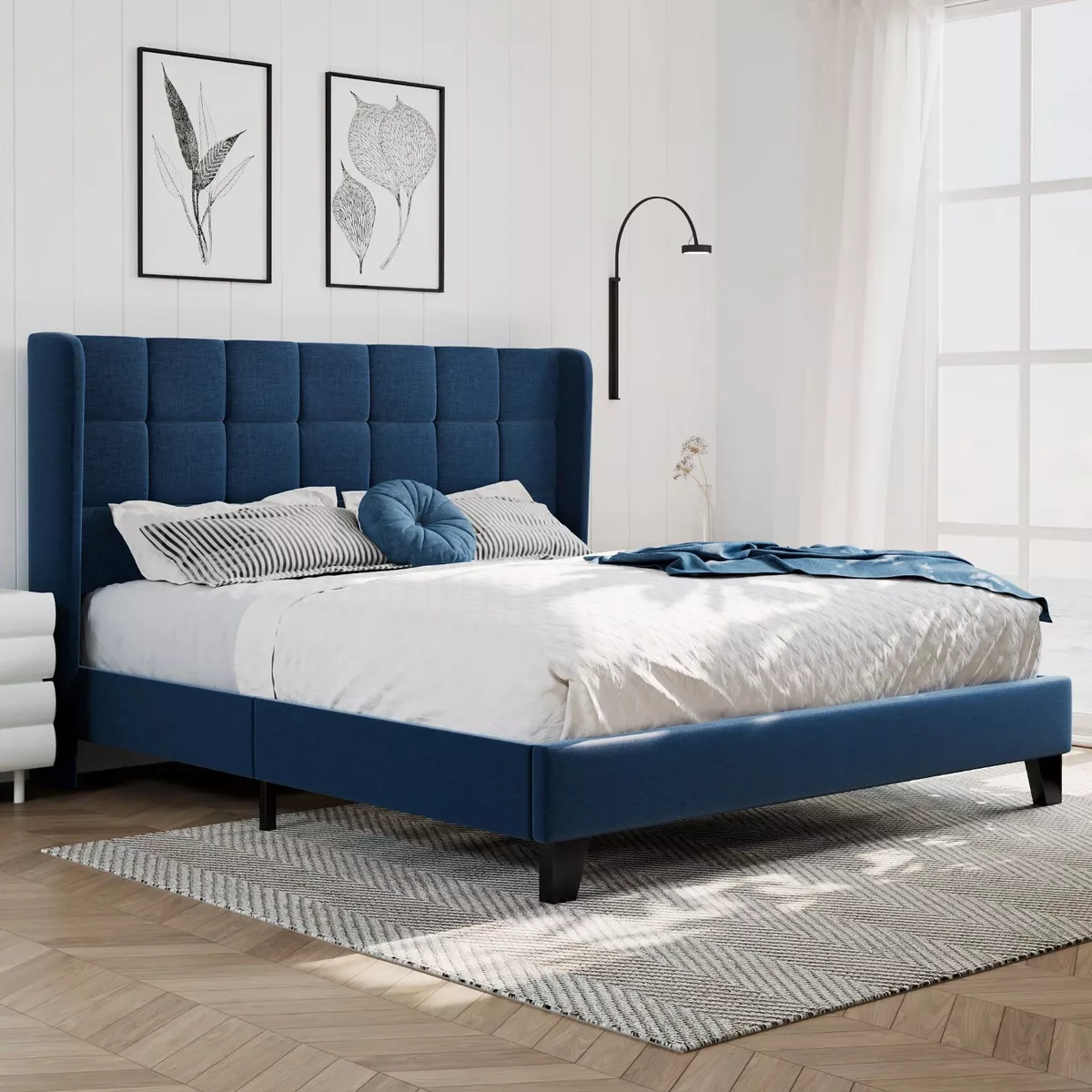 muebles y colchones - BASE DE CAMA KING 80