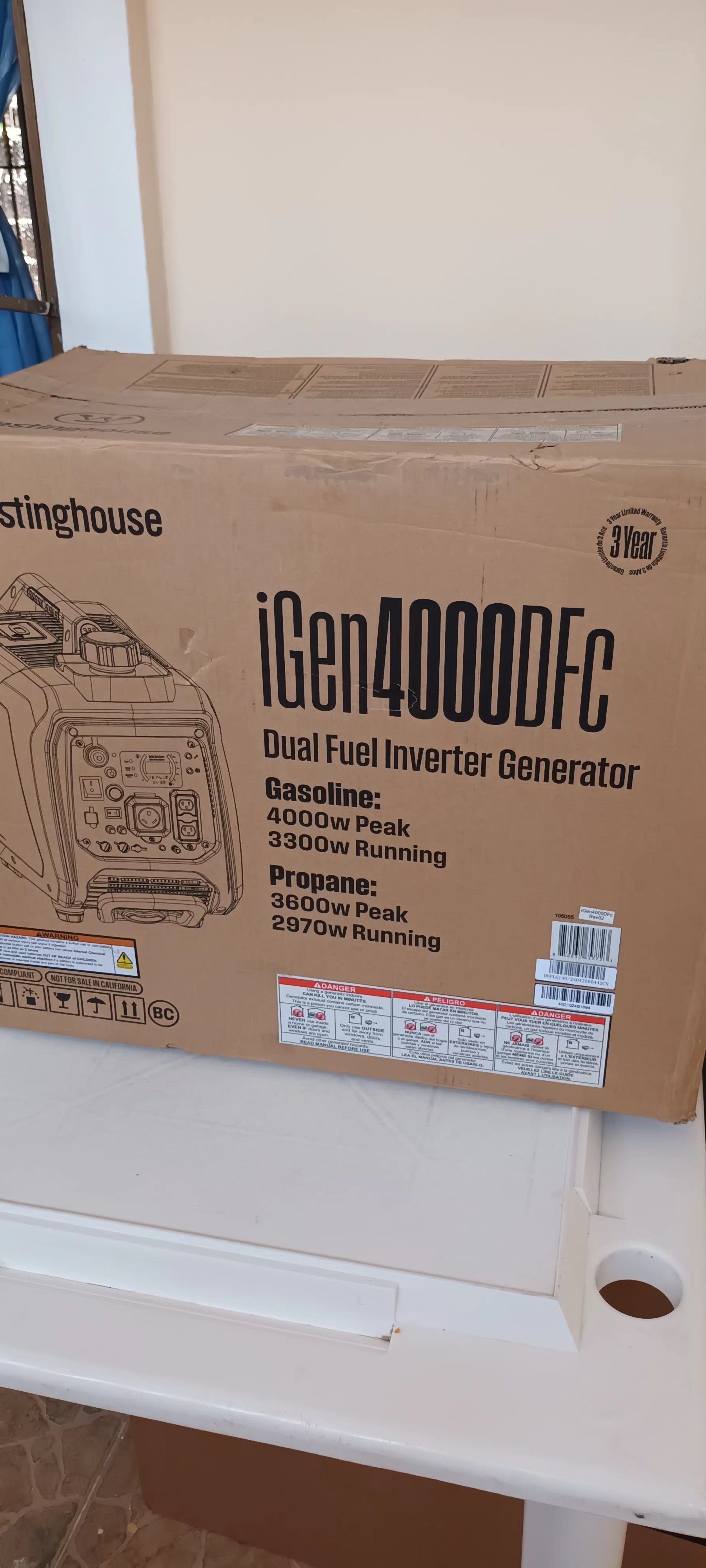 plantas e inversores - Planta Electrica Portatil Westinghouse 3.3 KW 5
