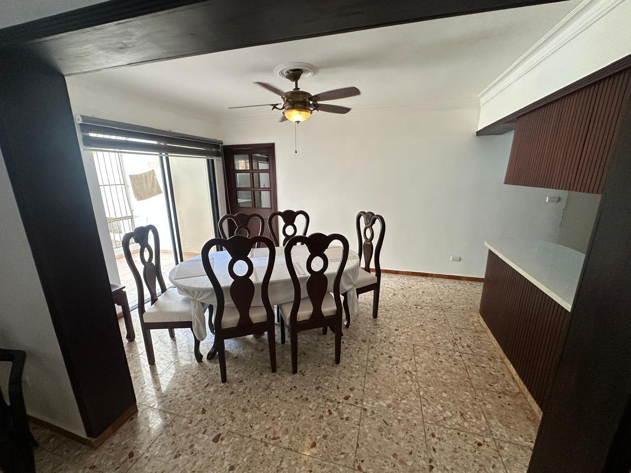 apartamentos - ALQUILER APARTAMENTO AMUEBLADO-SECTOR CACICAZGOS 1