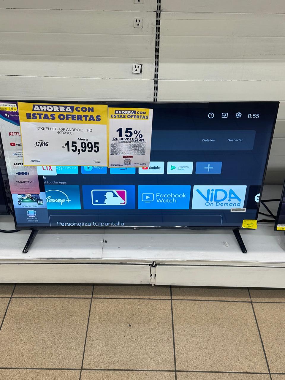 tv - smartv 40 pulgada sellada  1