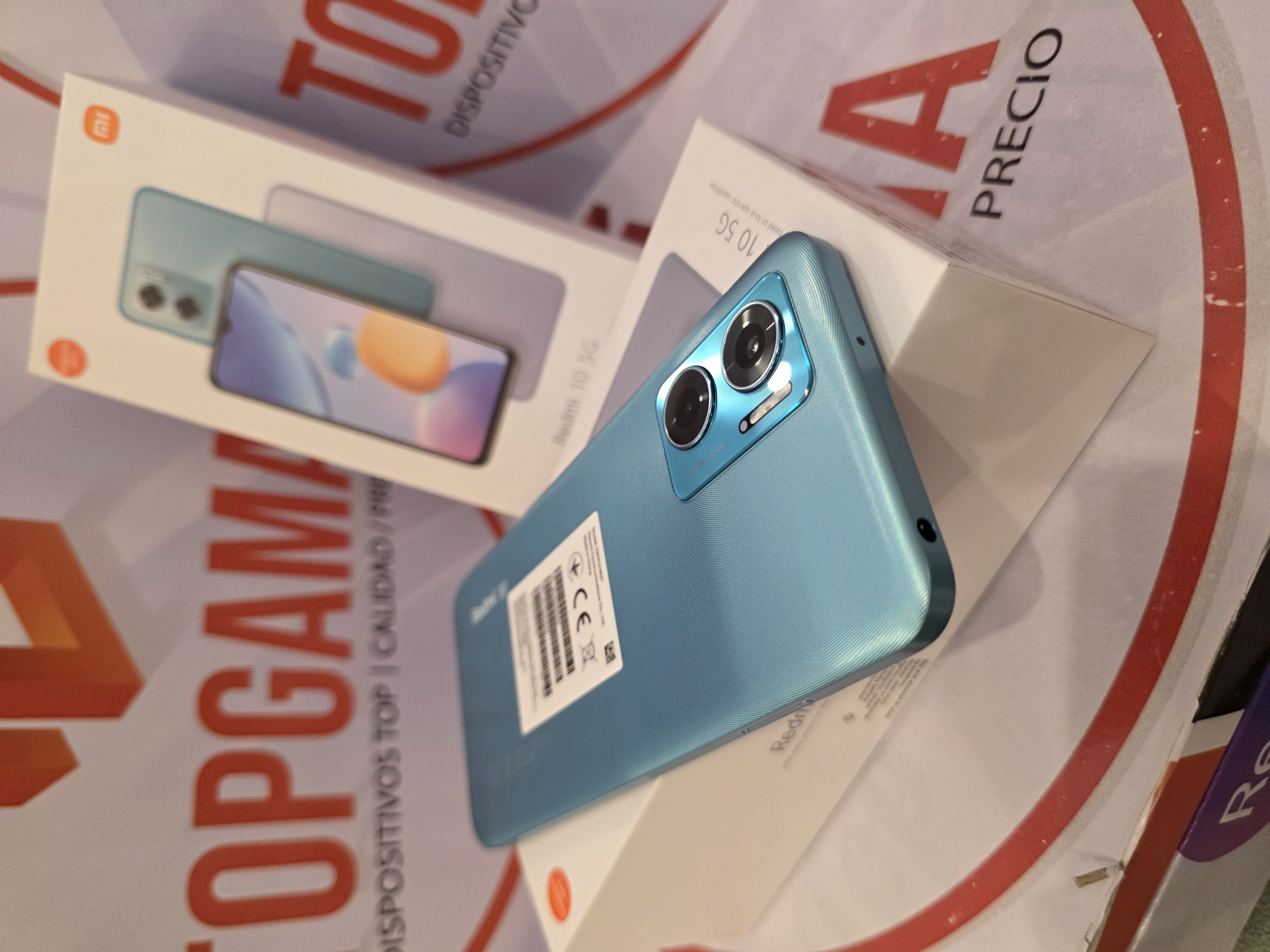 celulares y tabletas - REDMI 10 5G, 4GB RAM 64GB ROM 6
