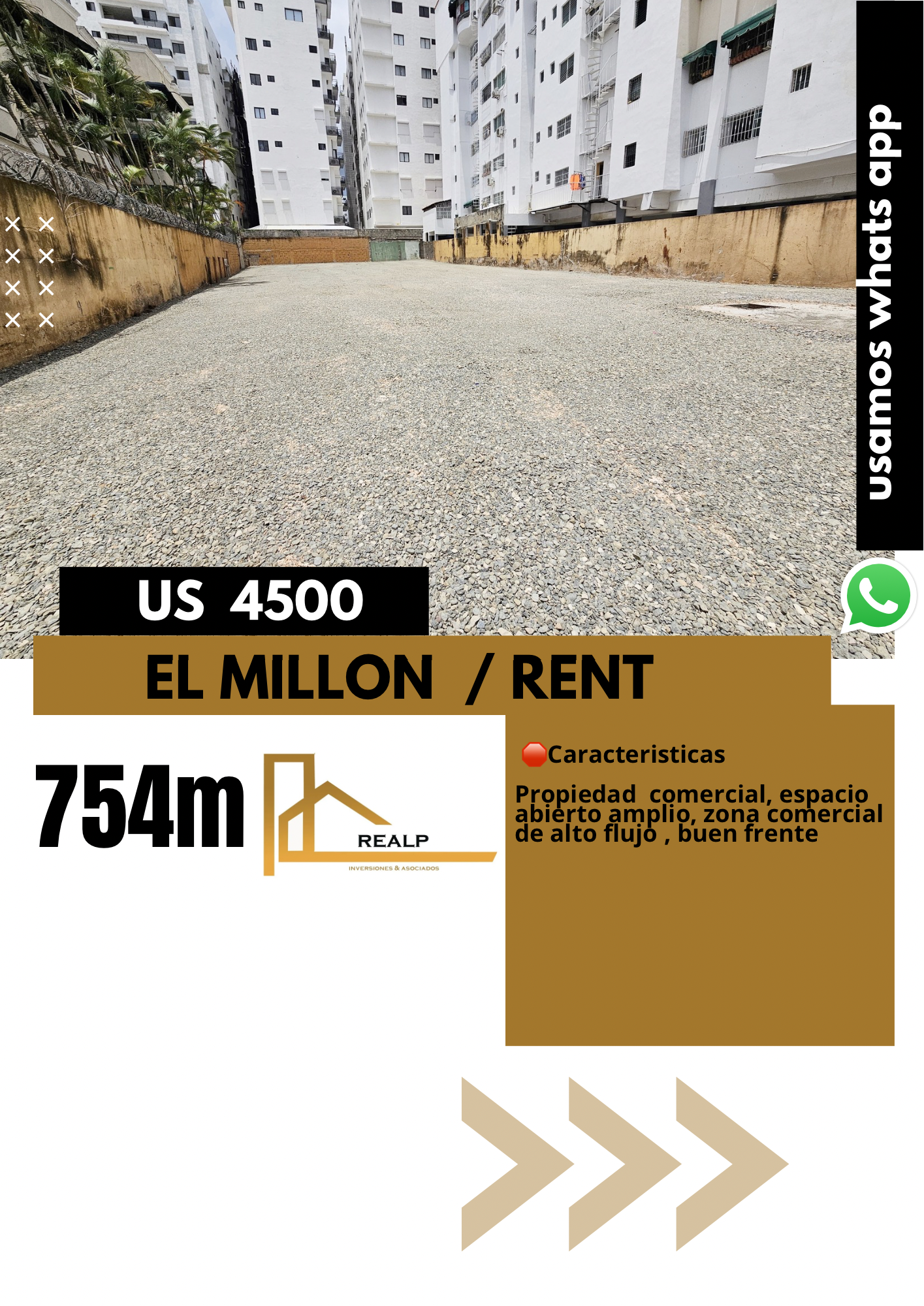 solares y terrenos - Solar comercial en alquiler 